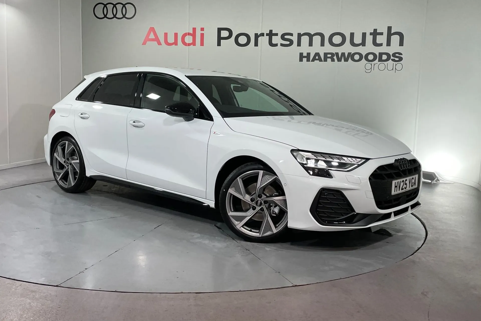 Audi A3 focused image