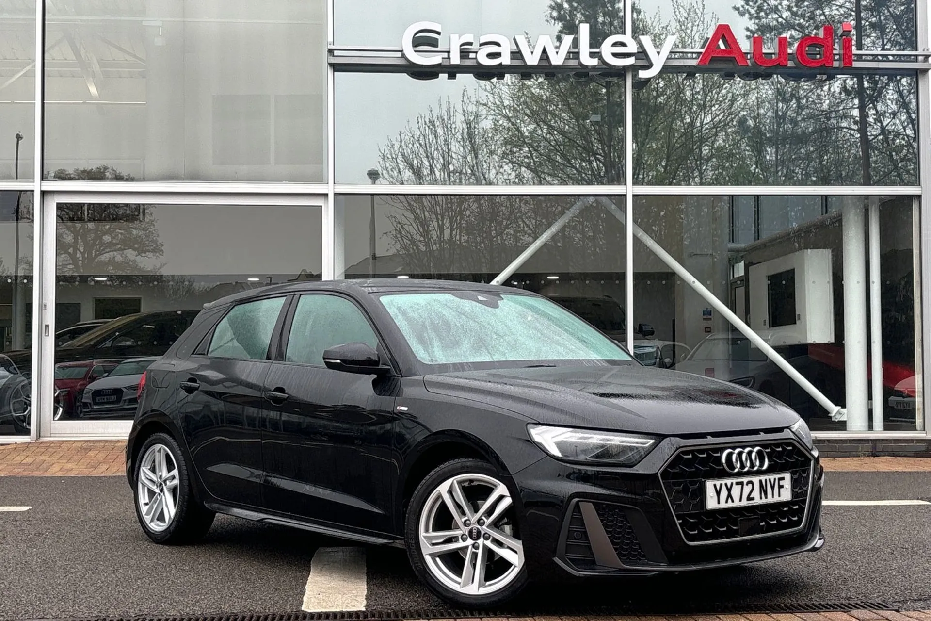 Audi A1 focused image