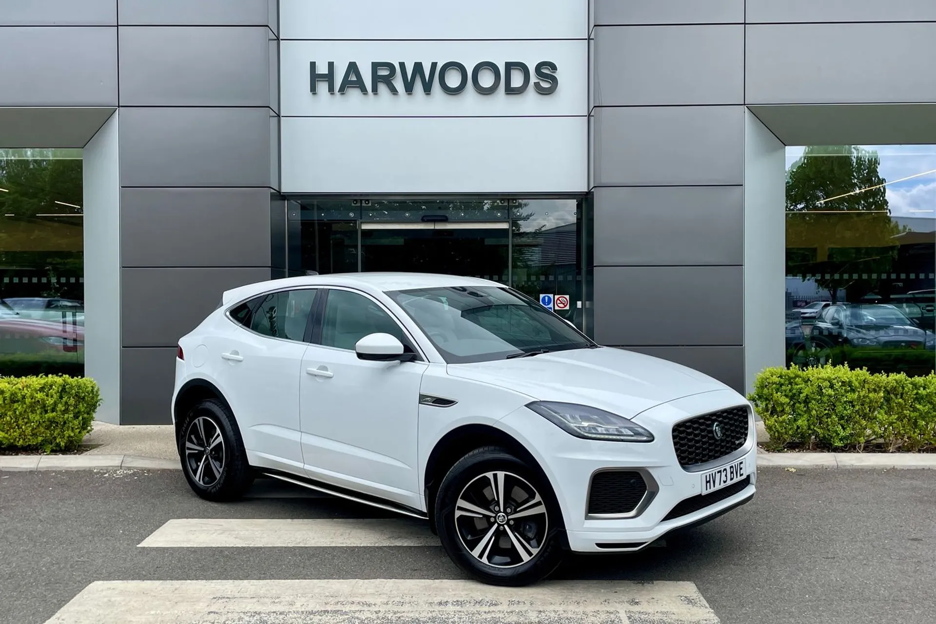 Jaguar E-PACE focused image