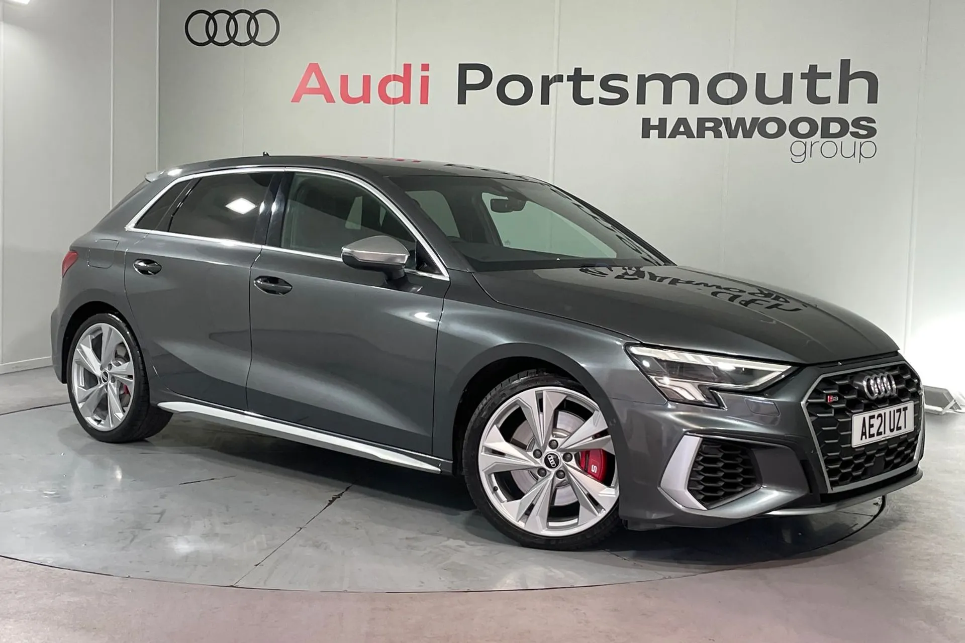 Audi A3 focused image