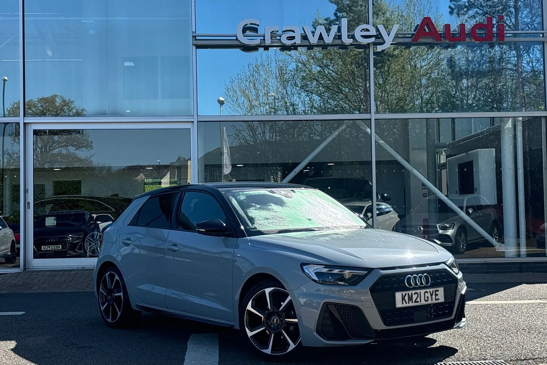 Audi A1 focused image