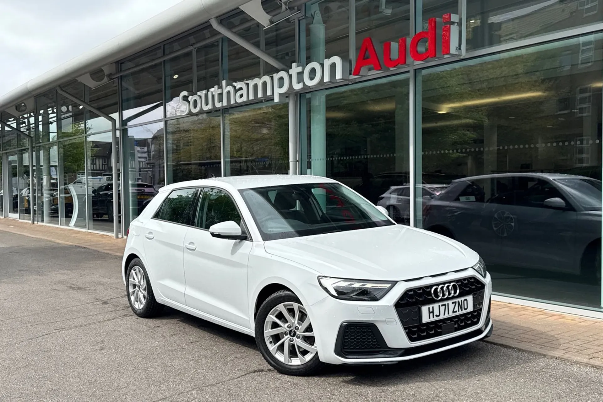 Audi A1 focused image