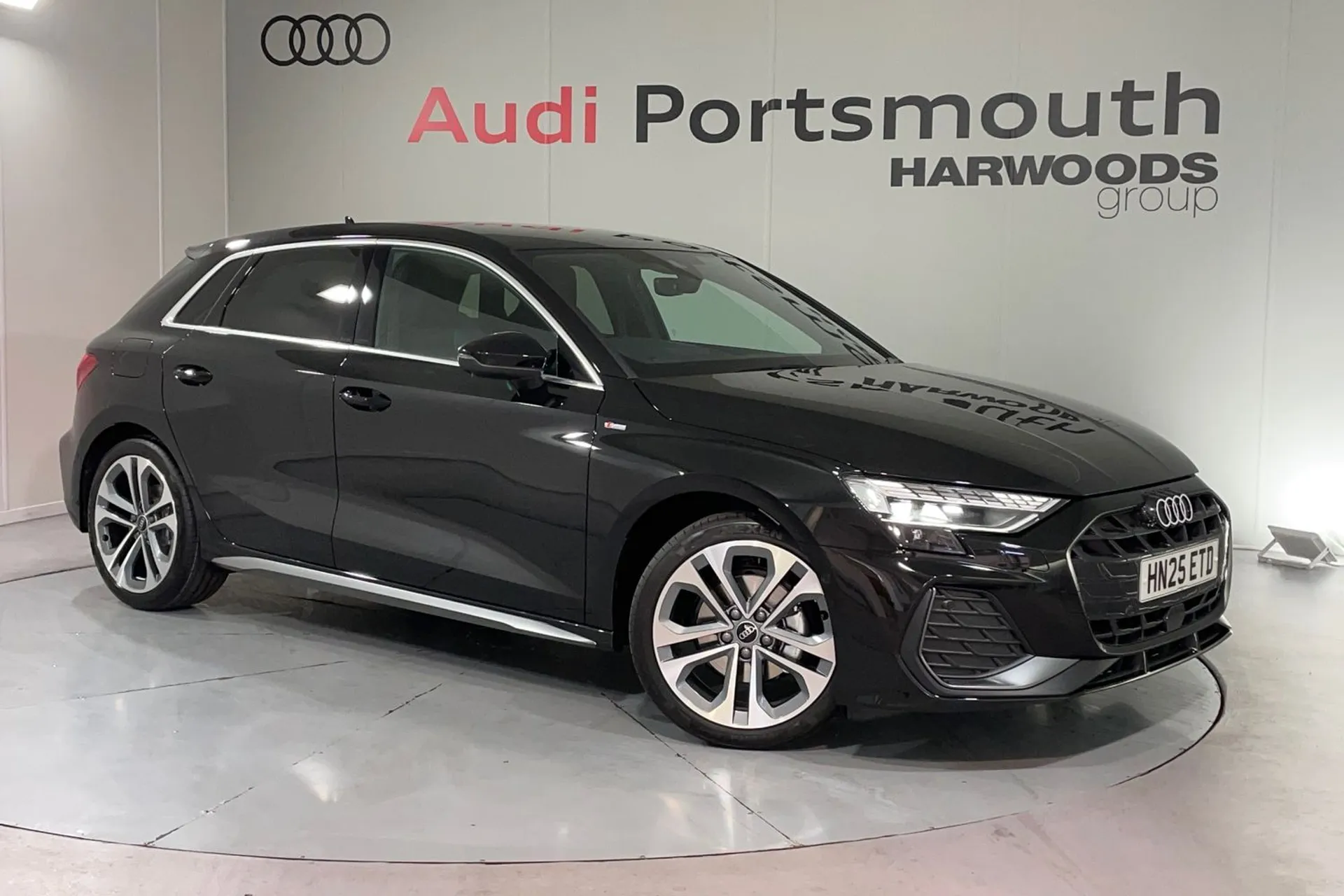 Audi A3 focused image