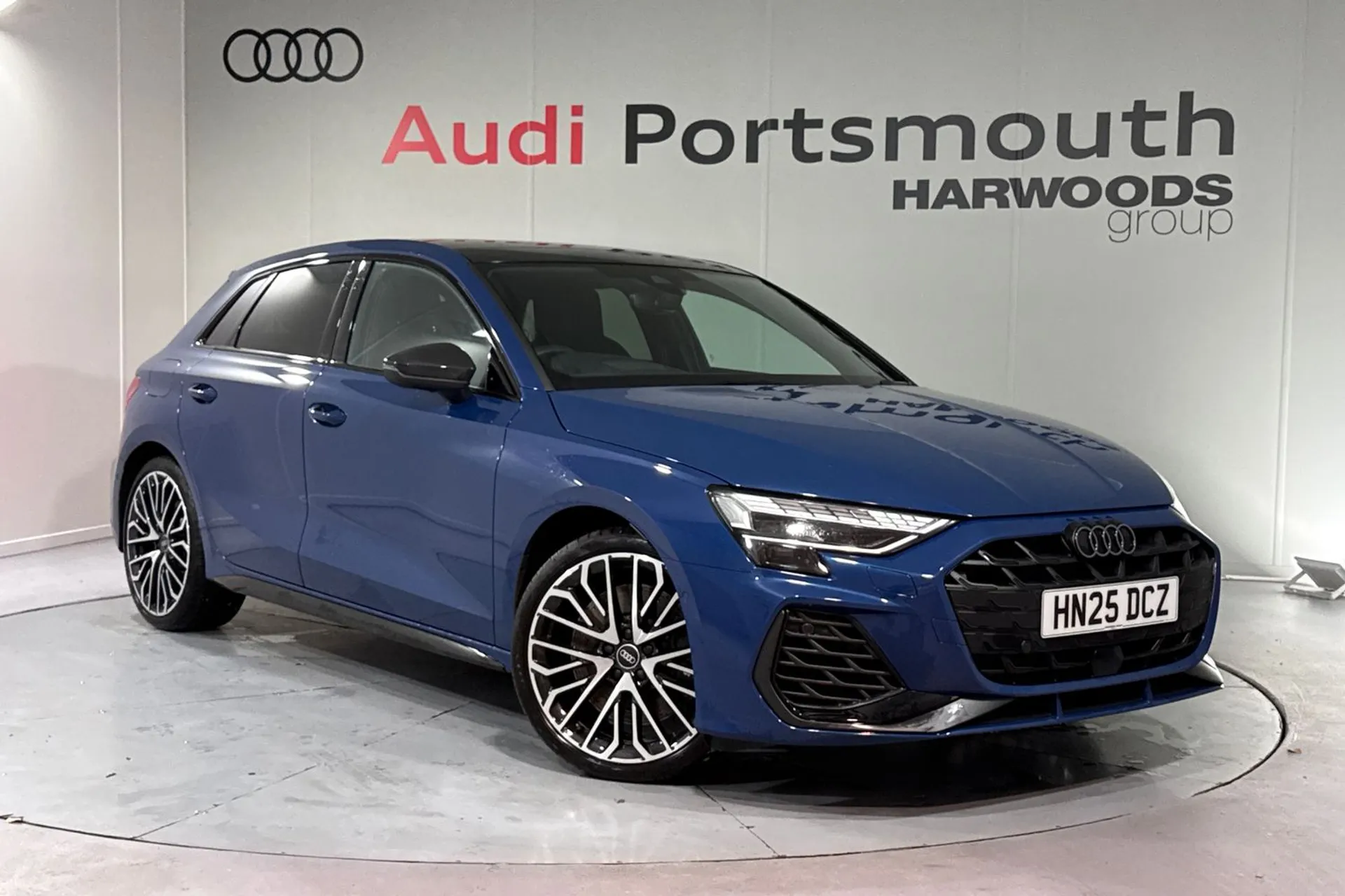 Audi A3 focused image