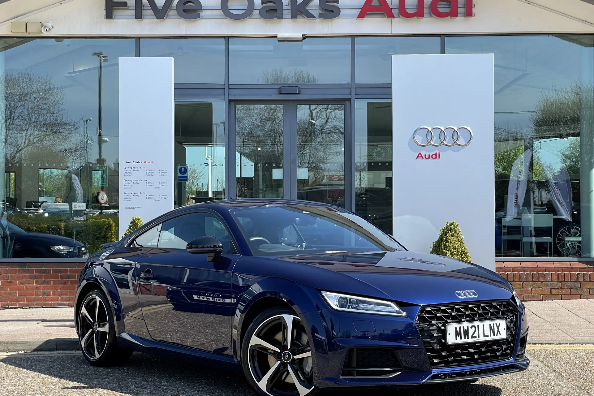 Audi TT focused image