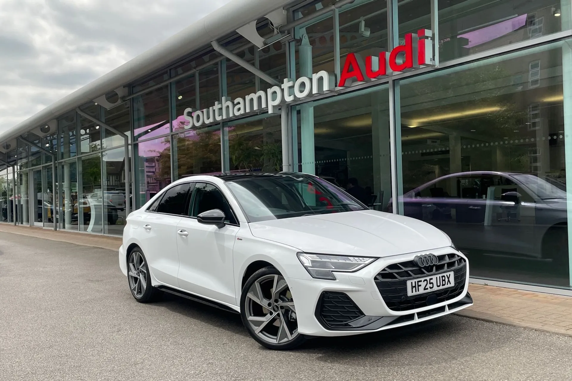 Audi A3 focused image