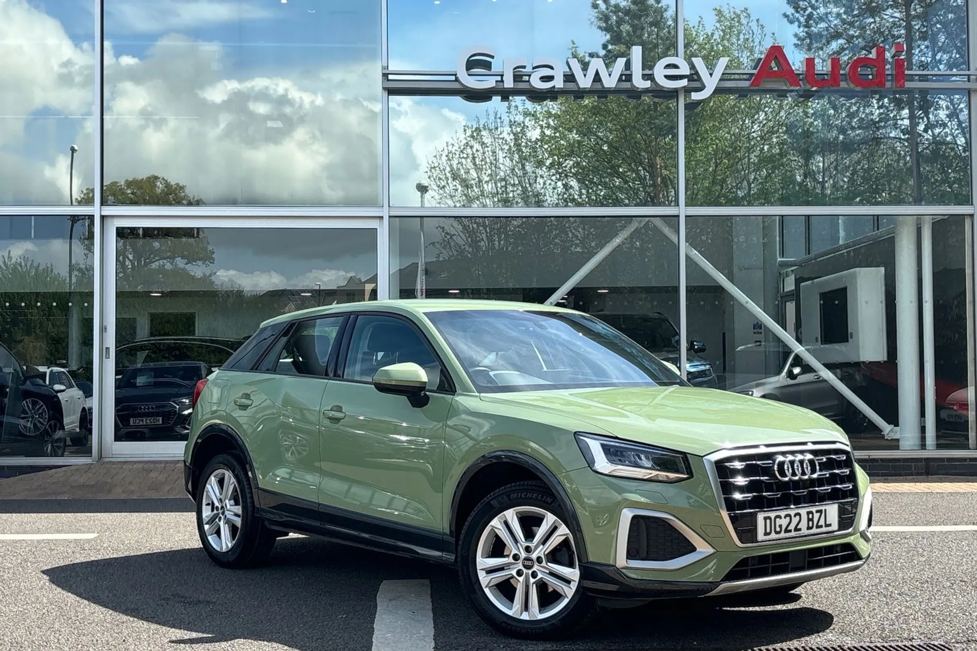 Audi Q2 focused image