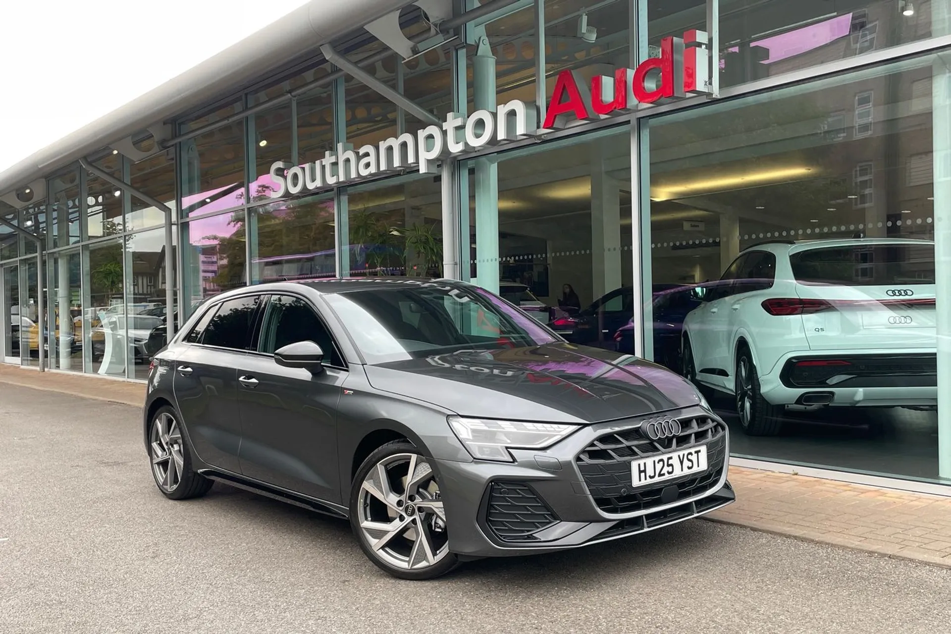 Audi A3 focused image