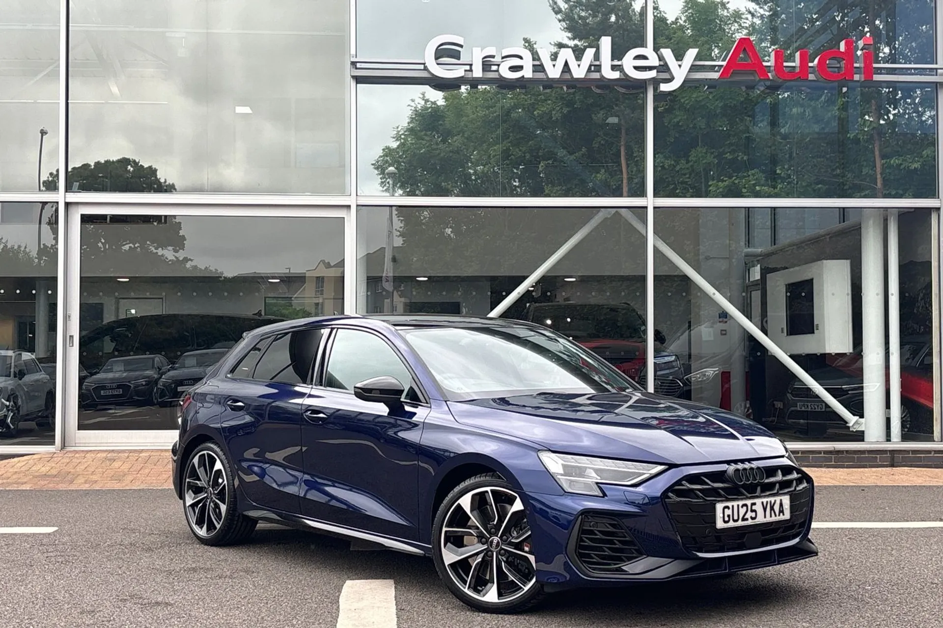 Audi S3 focused image