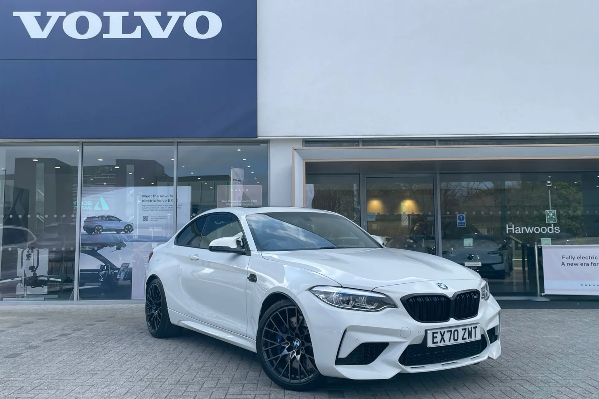 BMW M2 focused image