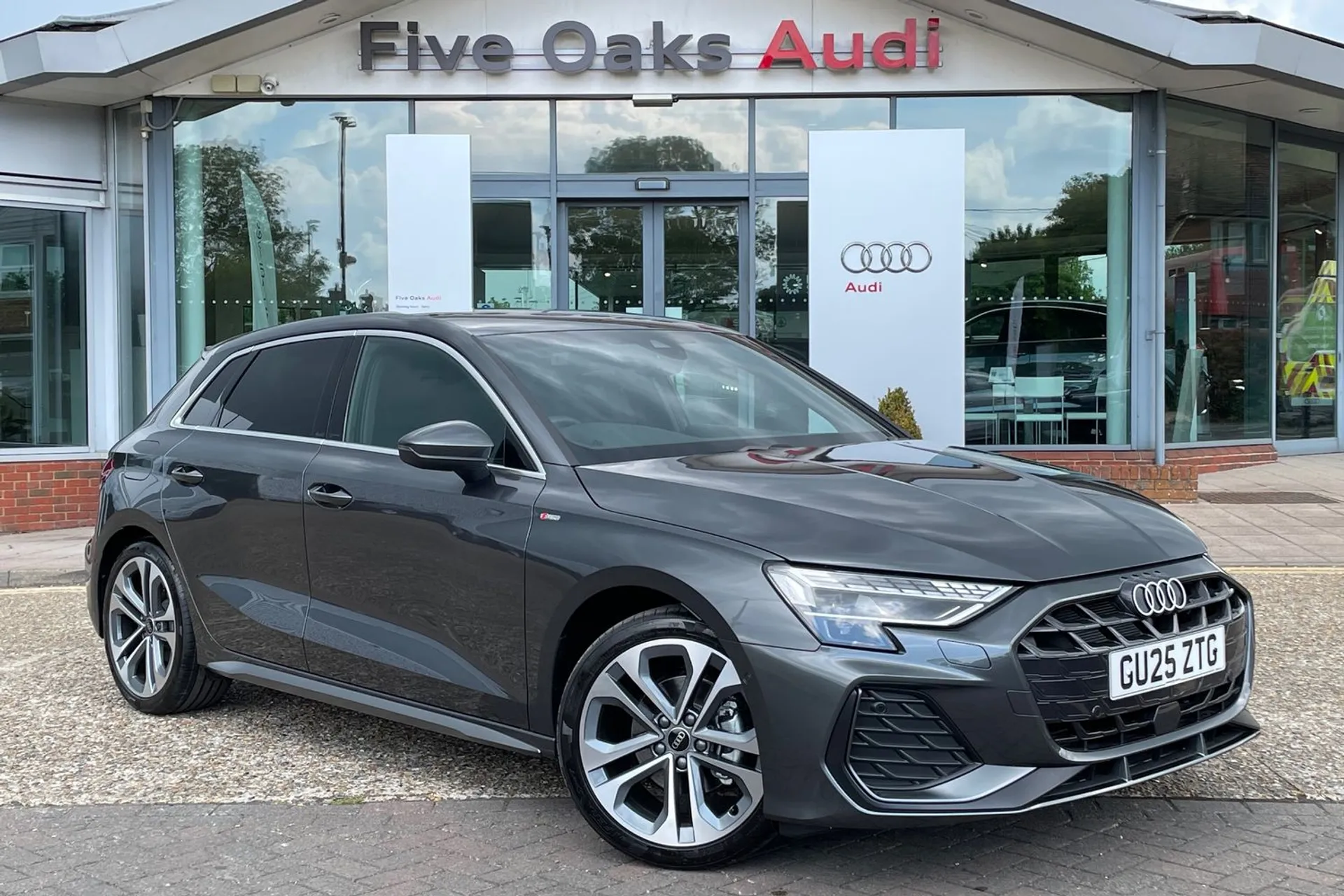 Audi A3 focused image