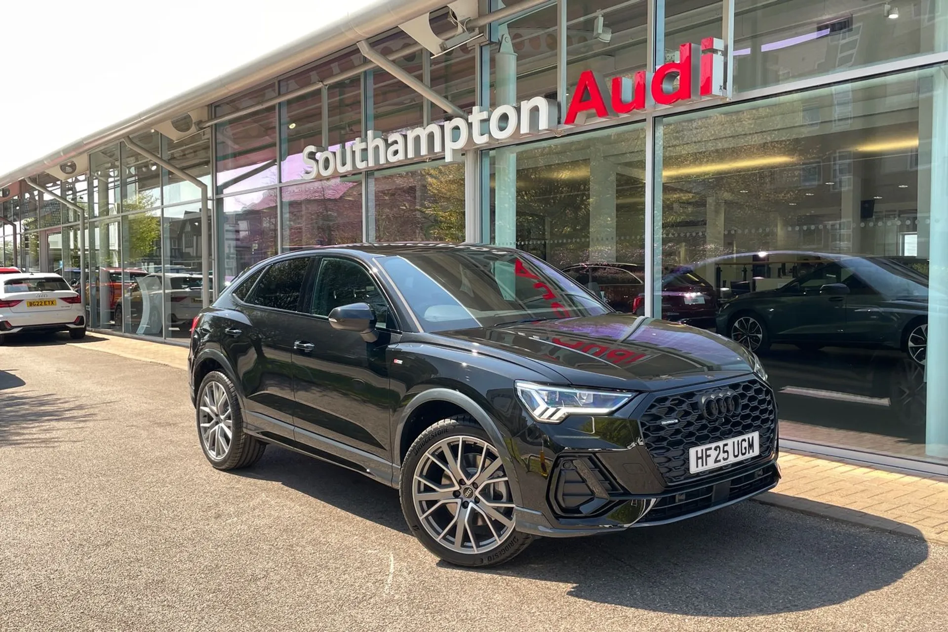 Audi Q3 focused image