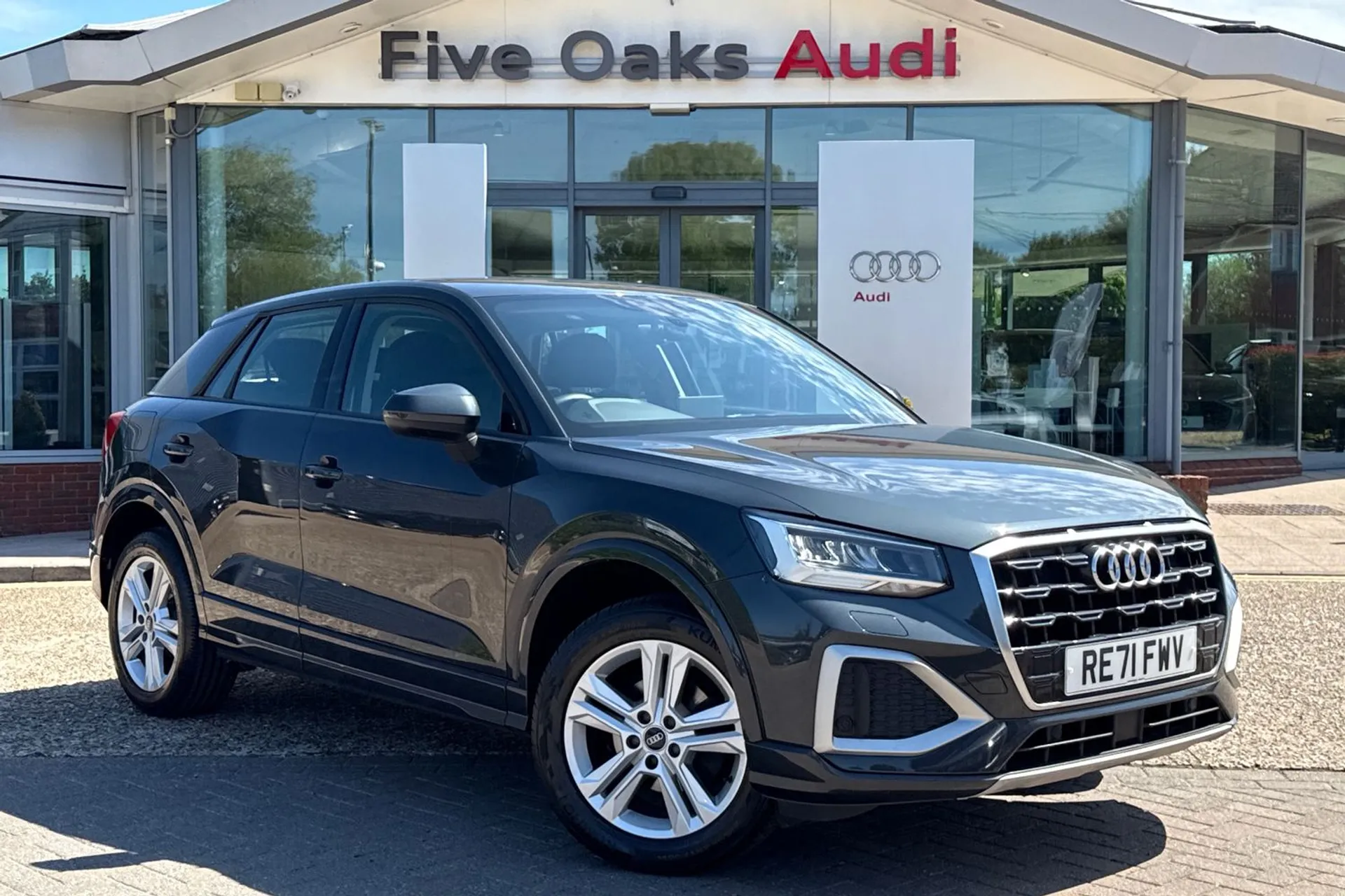 Audi Q2 focused image