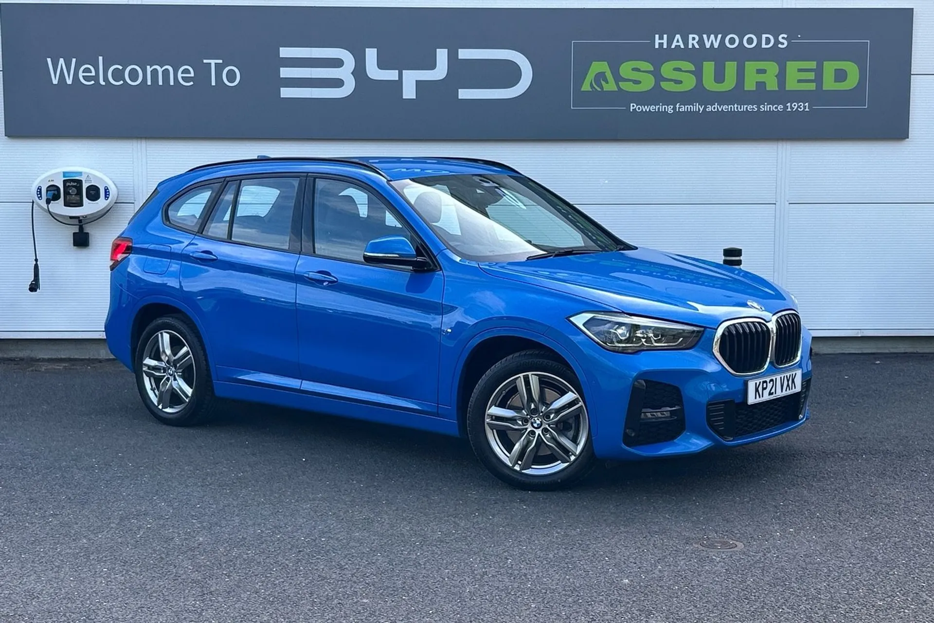 BMW X1 focused image