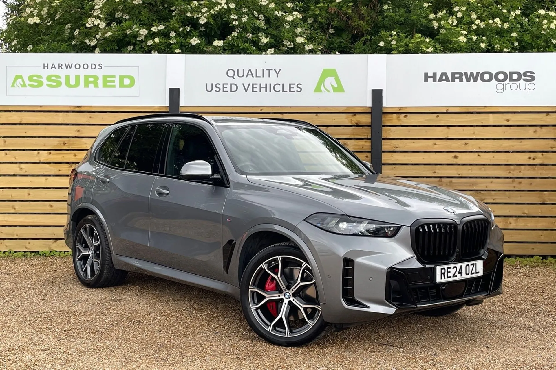 BMW X5 focused image