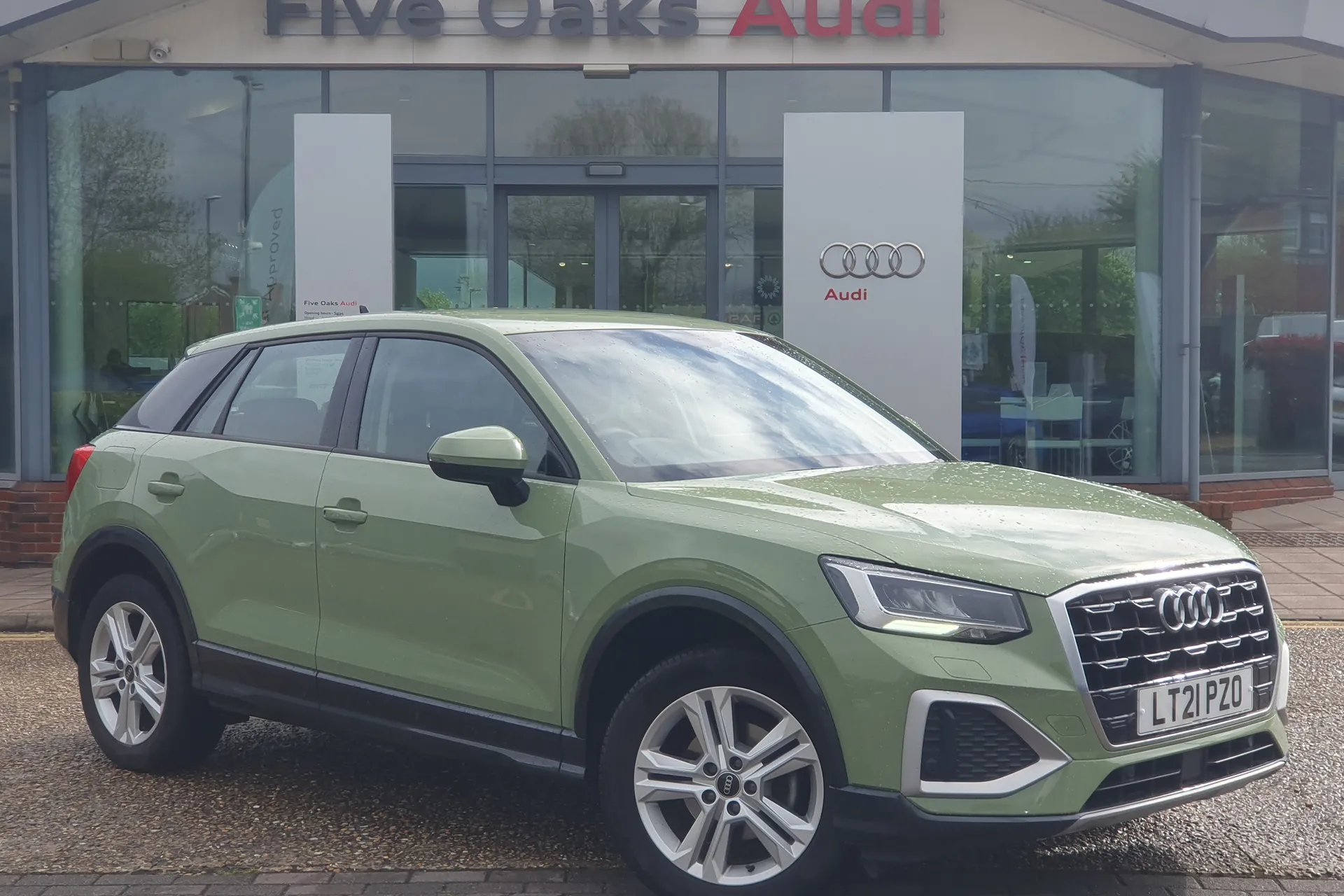 Audi Q2 focused image