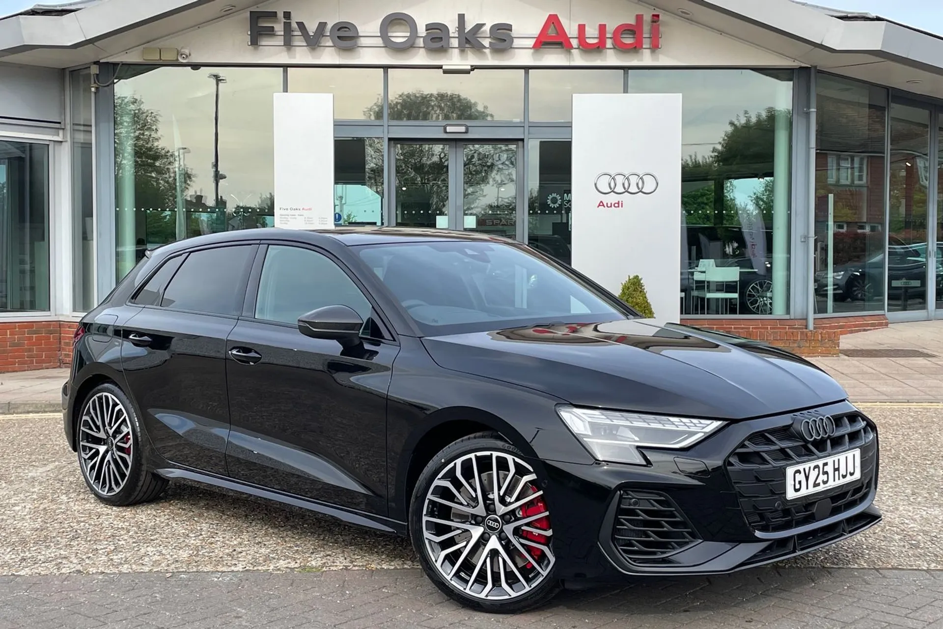 Audi A3 focused image