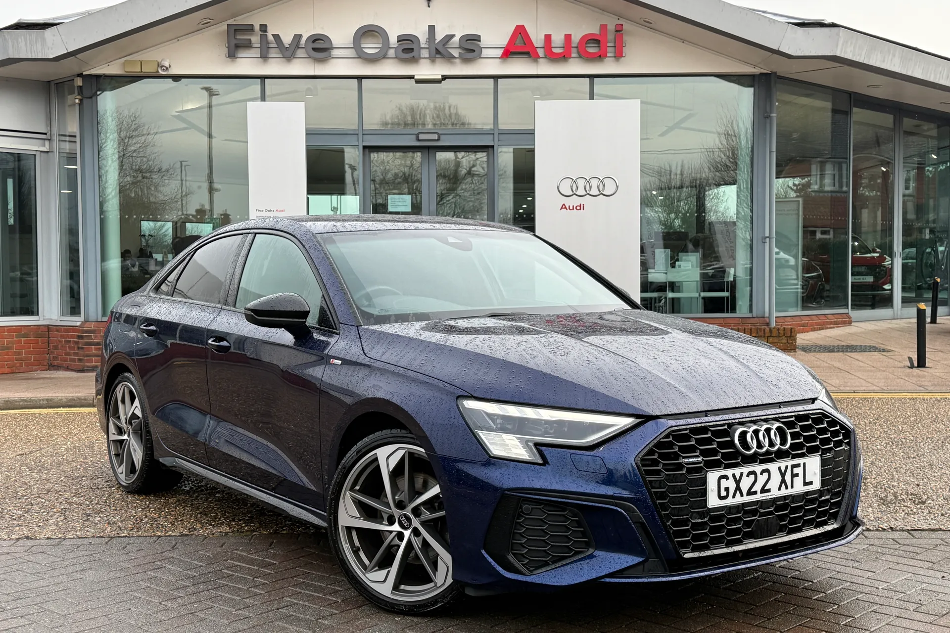 Audi A3 focused image