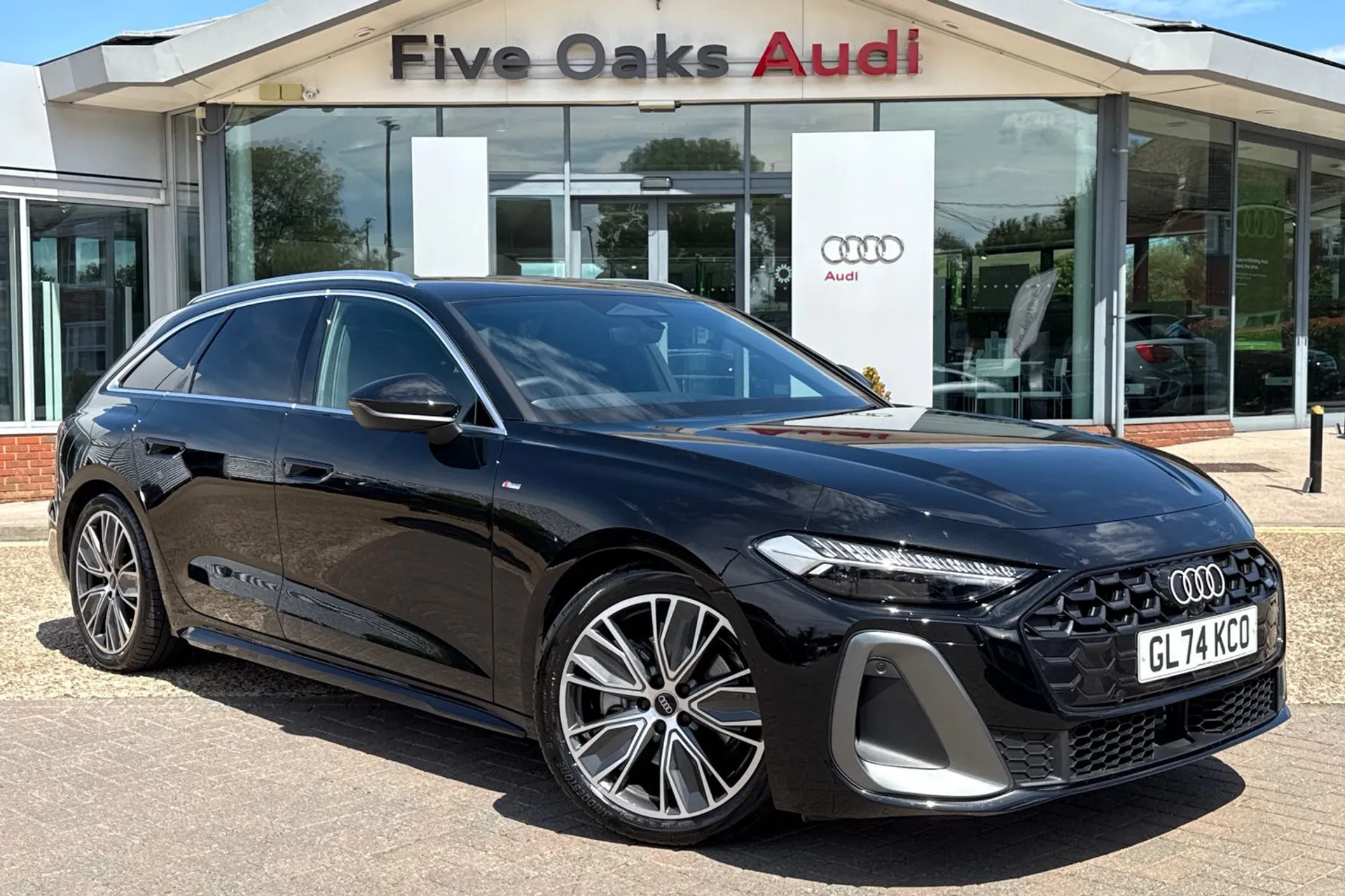 Audi A5 focused image