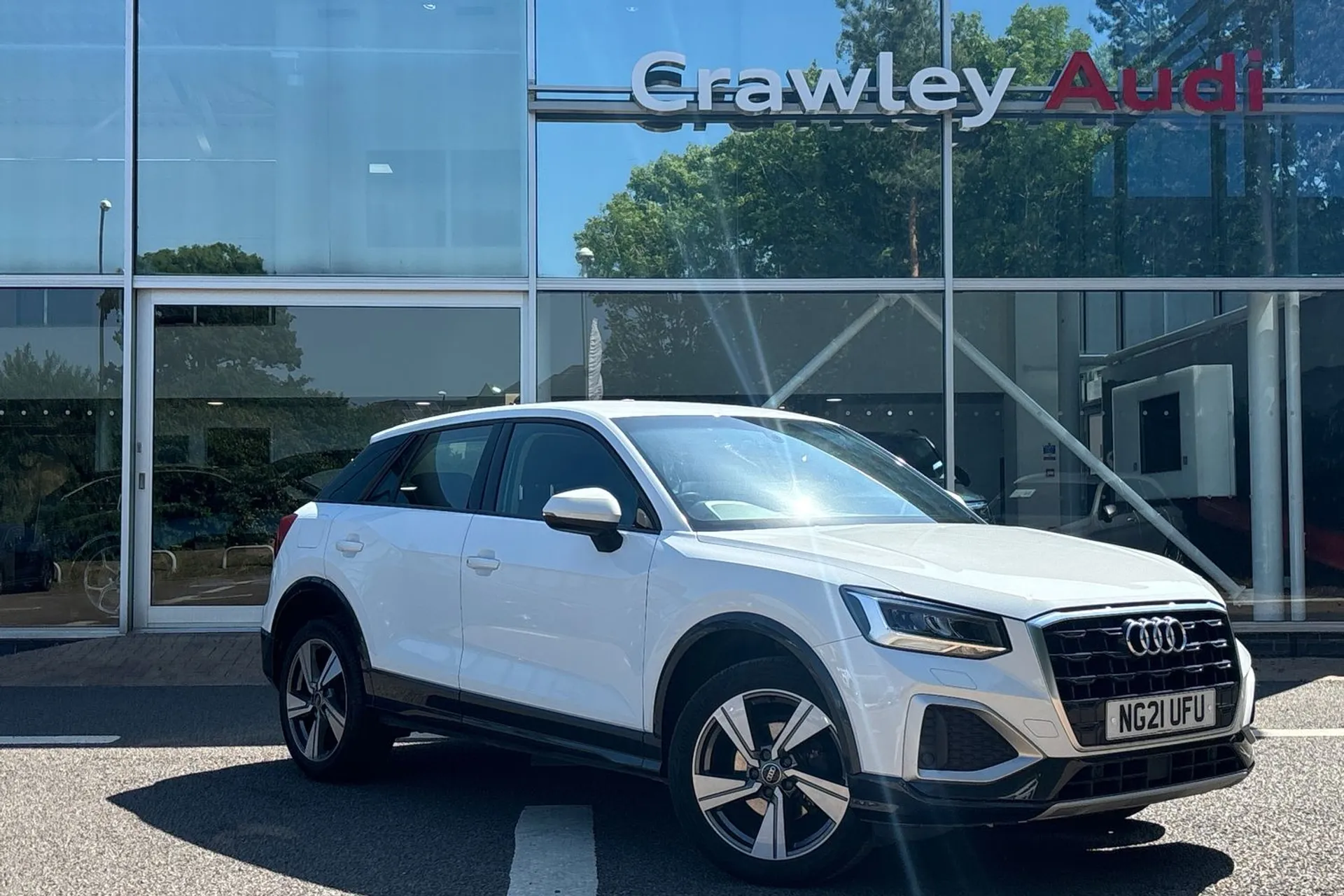 Audi Q2 focused image
