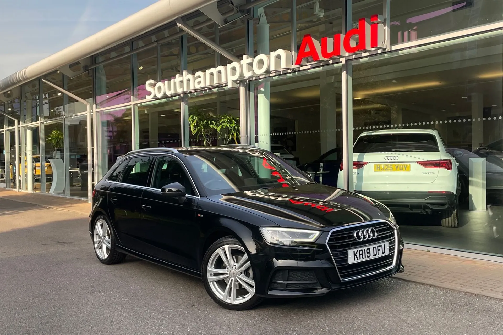 Audi A3 focused image