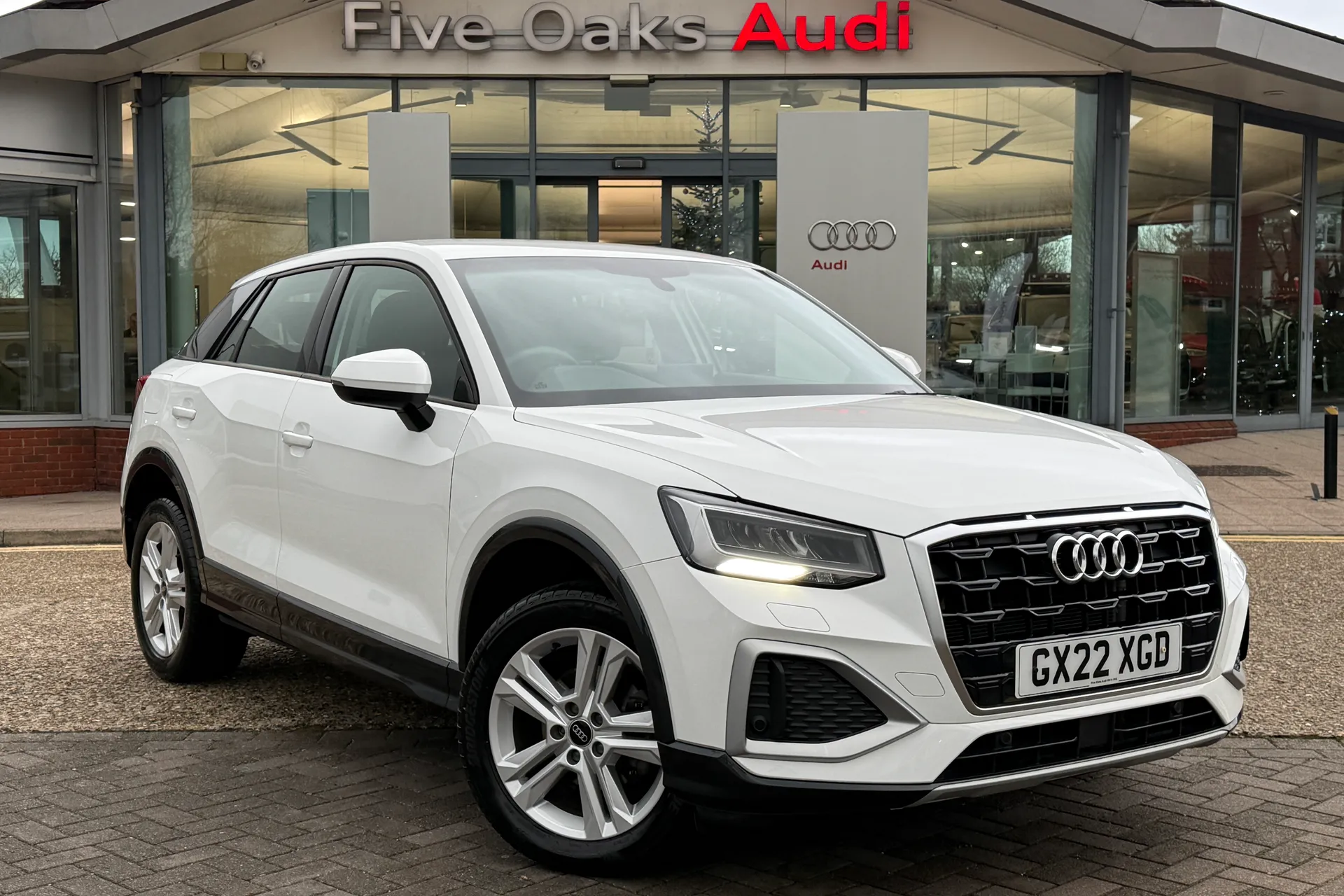 Audi Q2 focused image