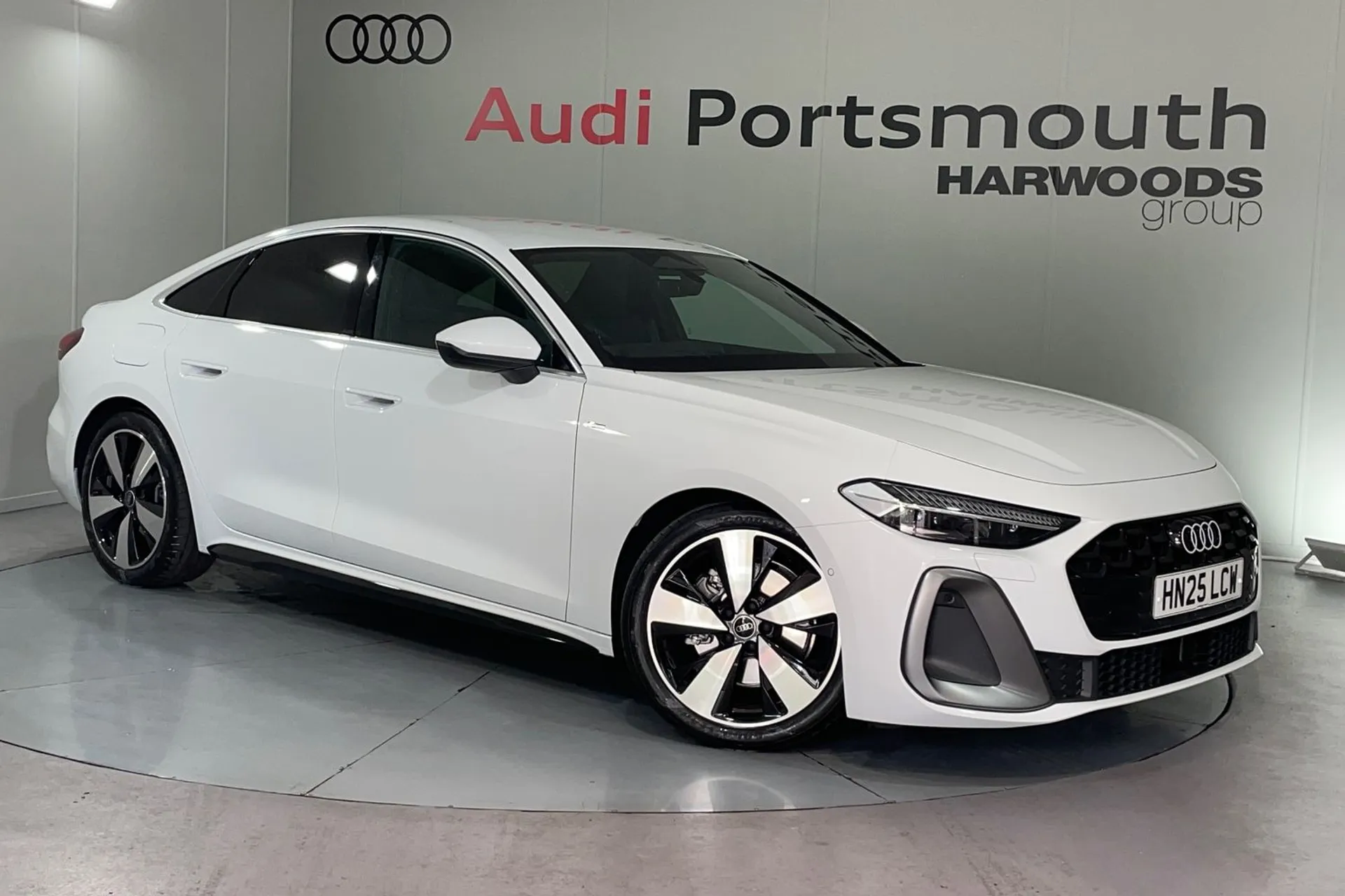 Audi A5 focused image