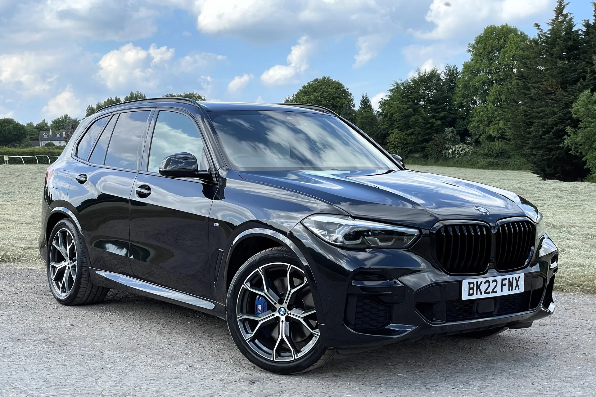 BMW X5 focused image