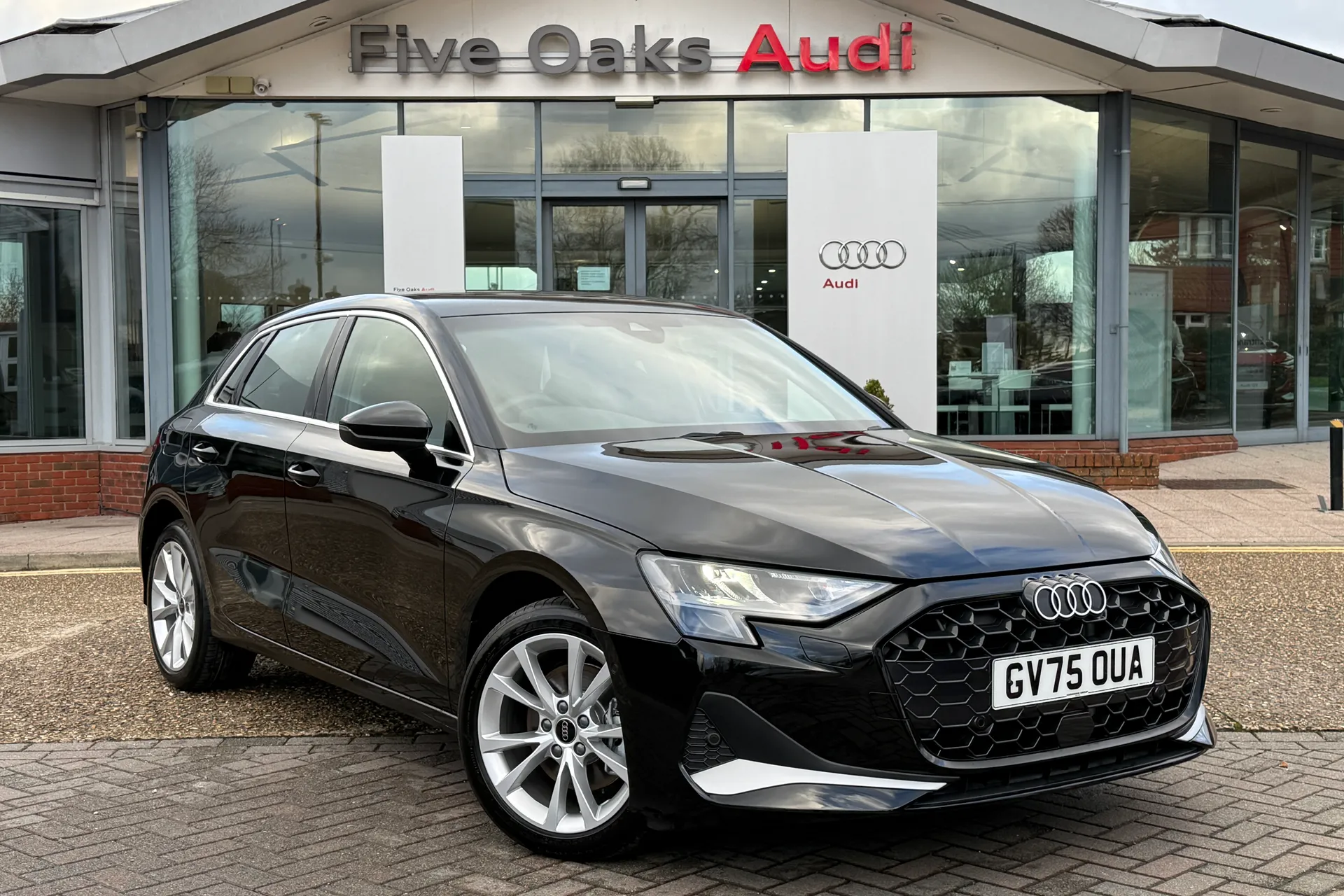 Audi A3 focused image