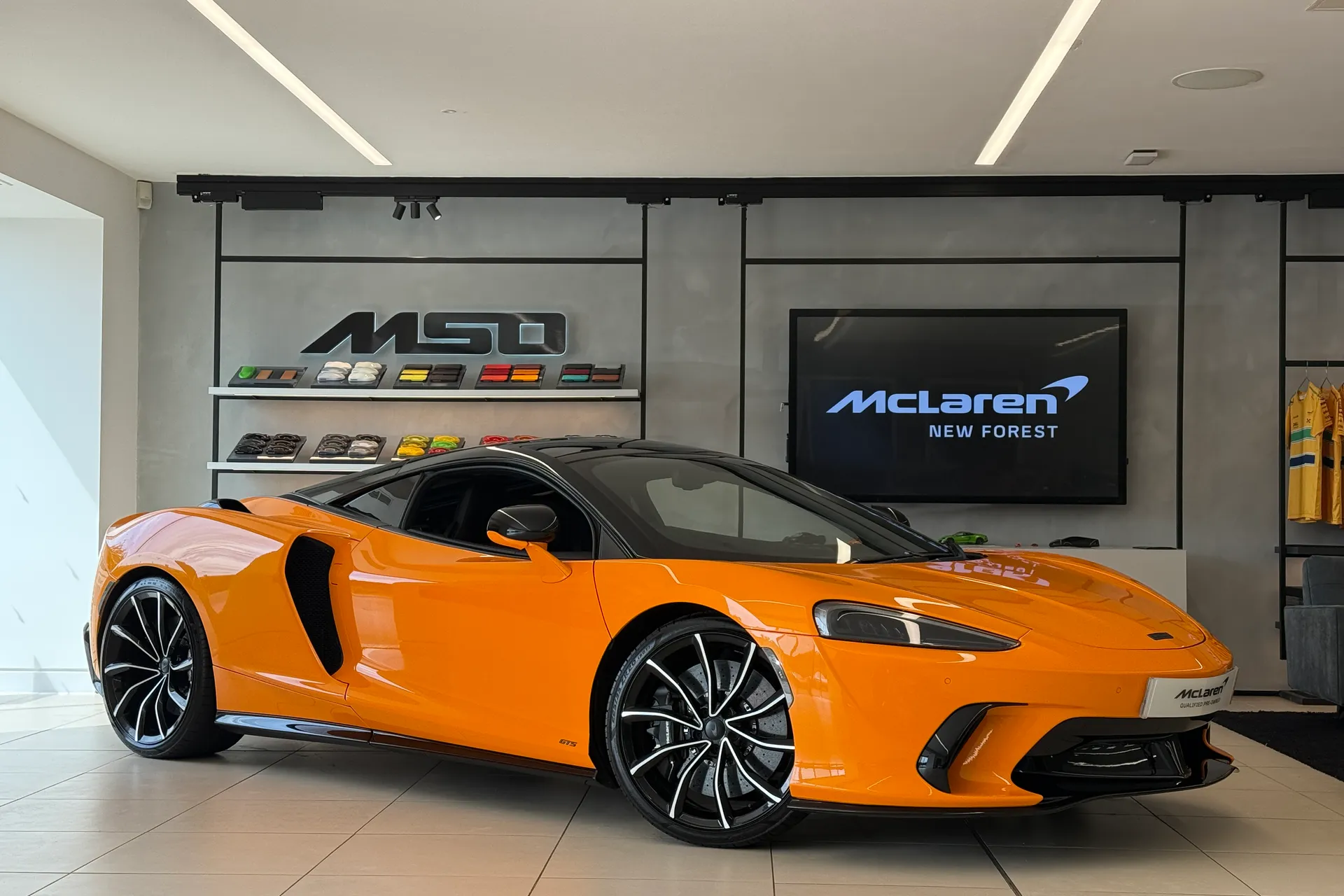 McLaren GTS focused image