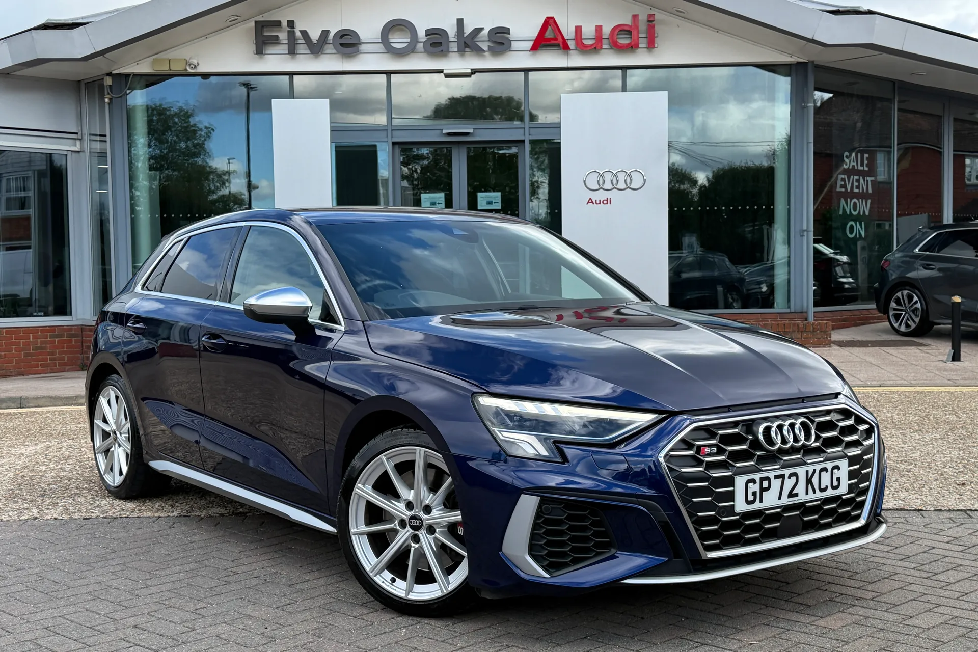 Audi A3 focused image