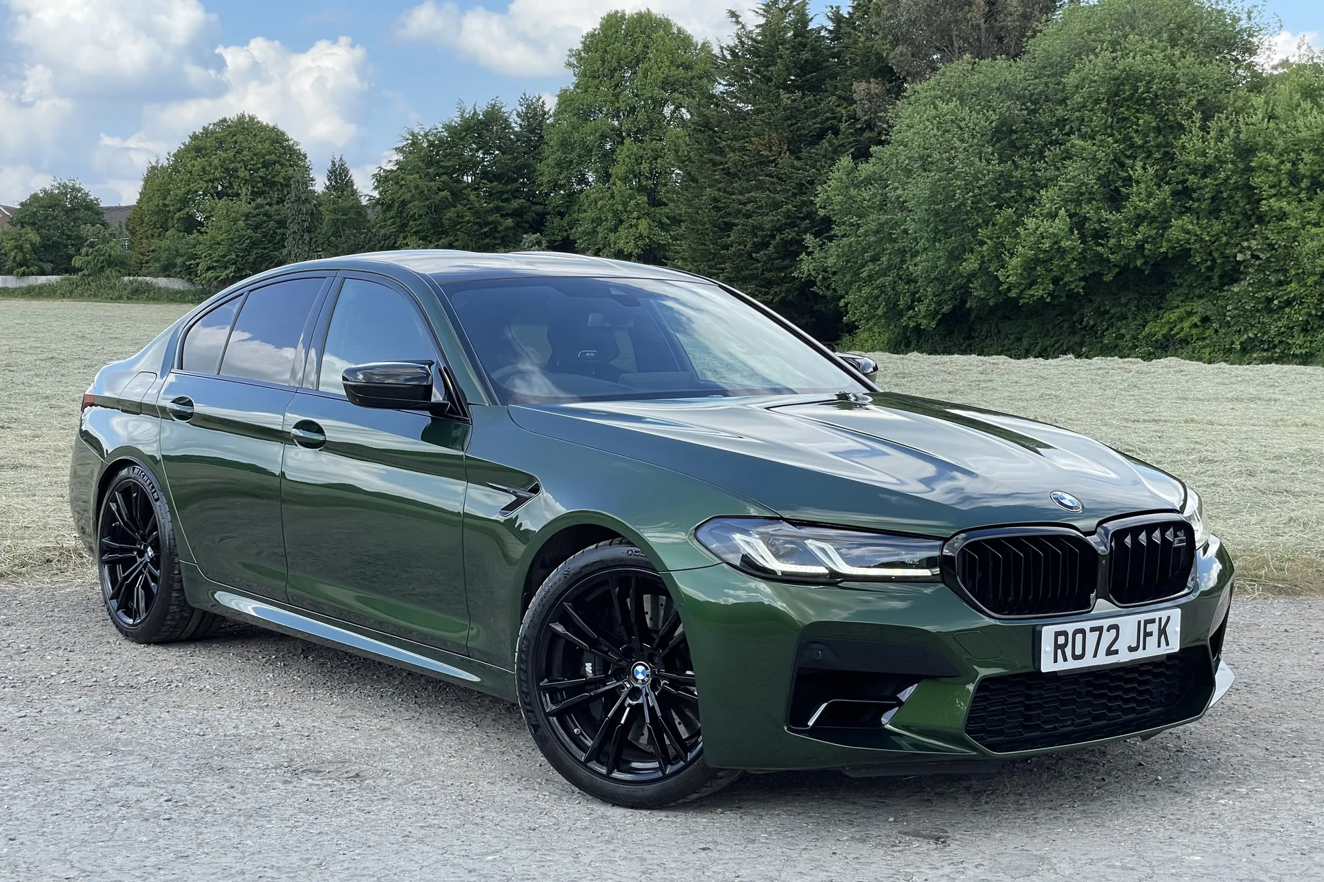 BMW M5 focused image