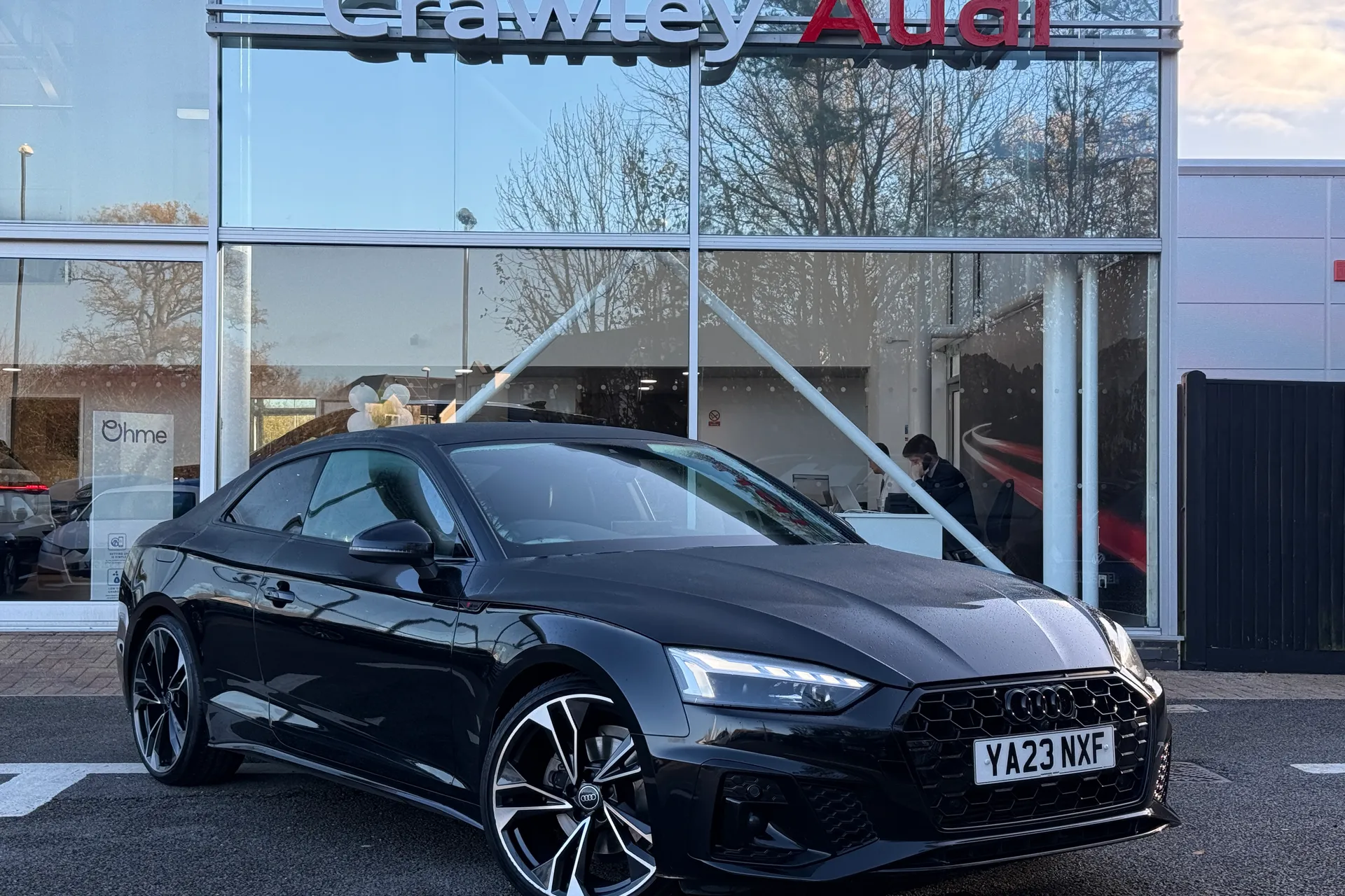 Audi A5 focused image