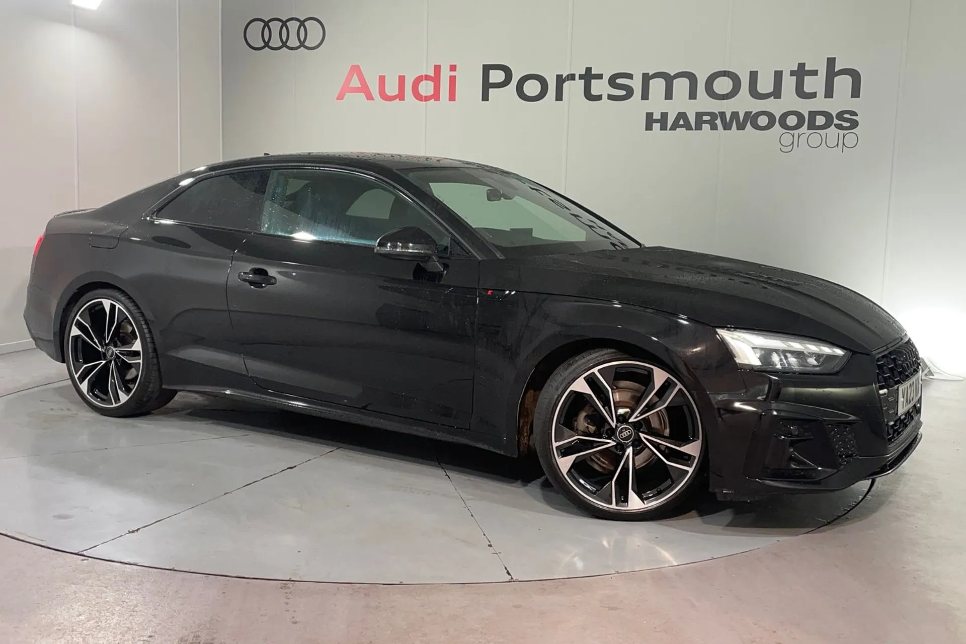 Audi A5 focused image