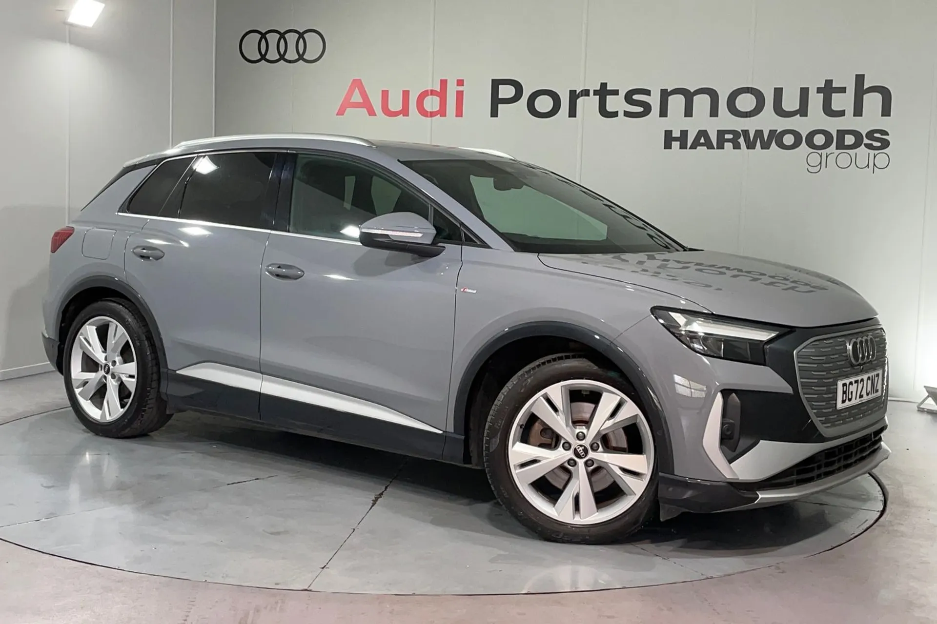 Audi Q4 focused image