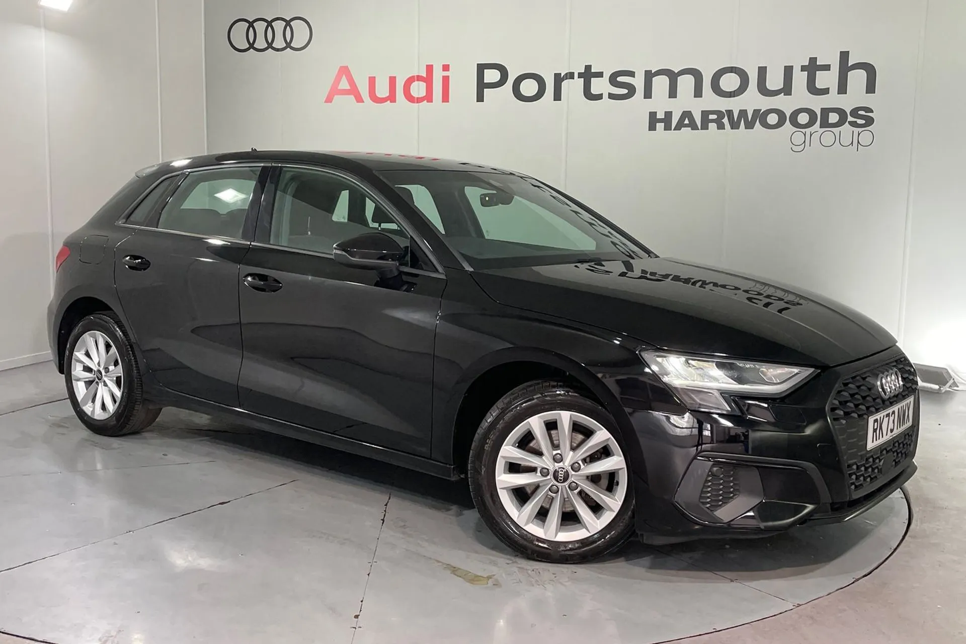 Audi A3 focused image