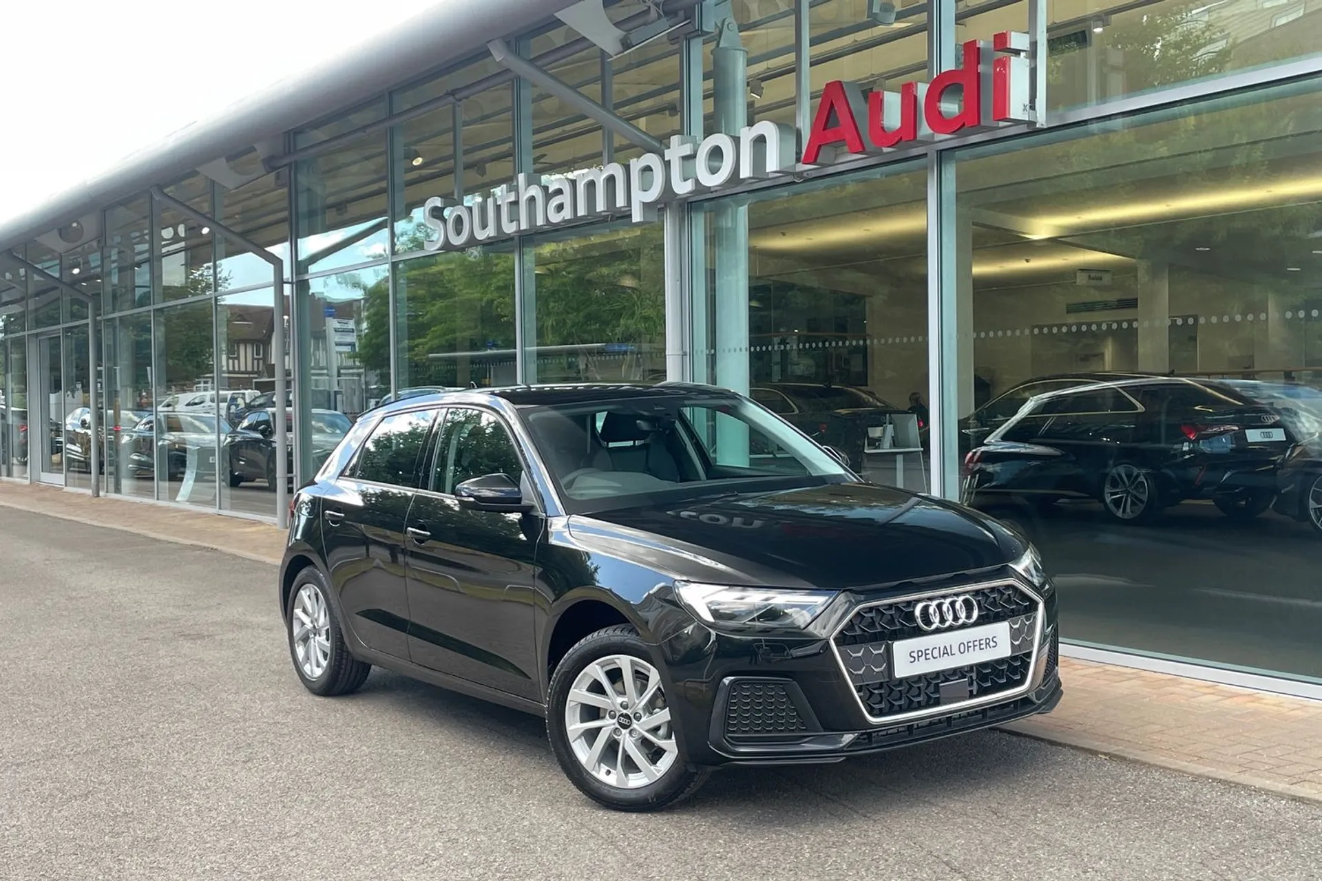 Audi A1 focused image