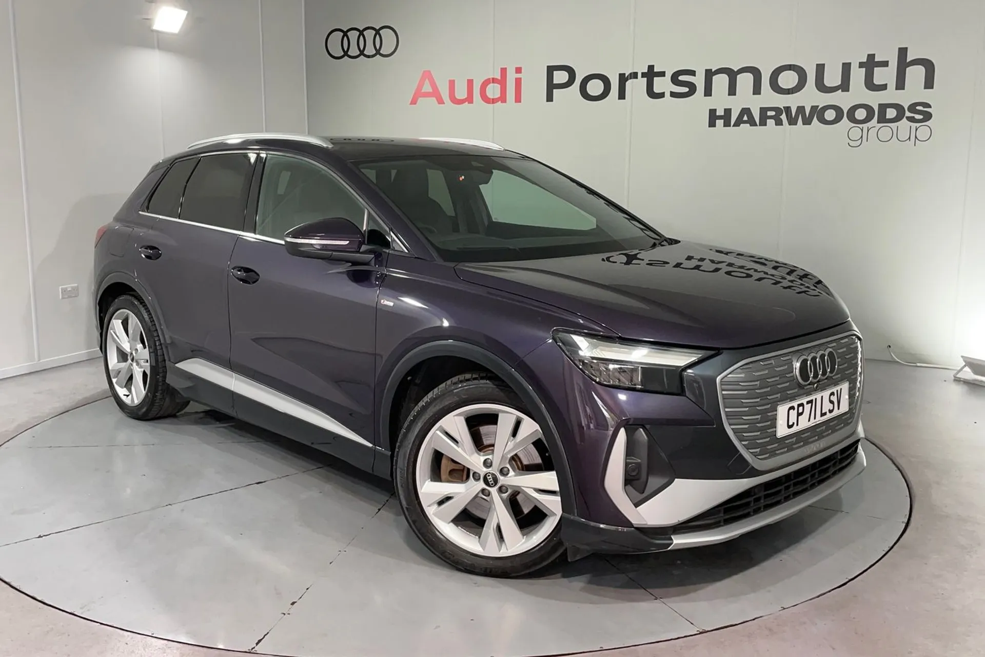 Audi Q4 focused image