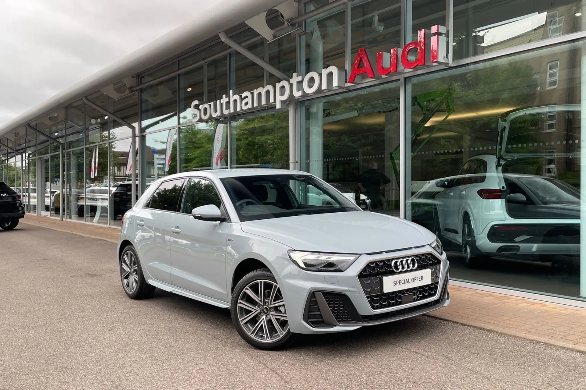 Audi A1 focused image