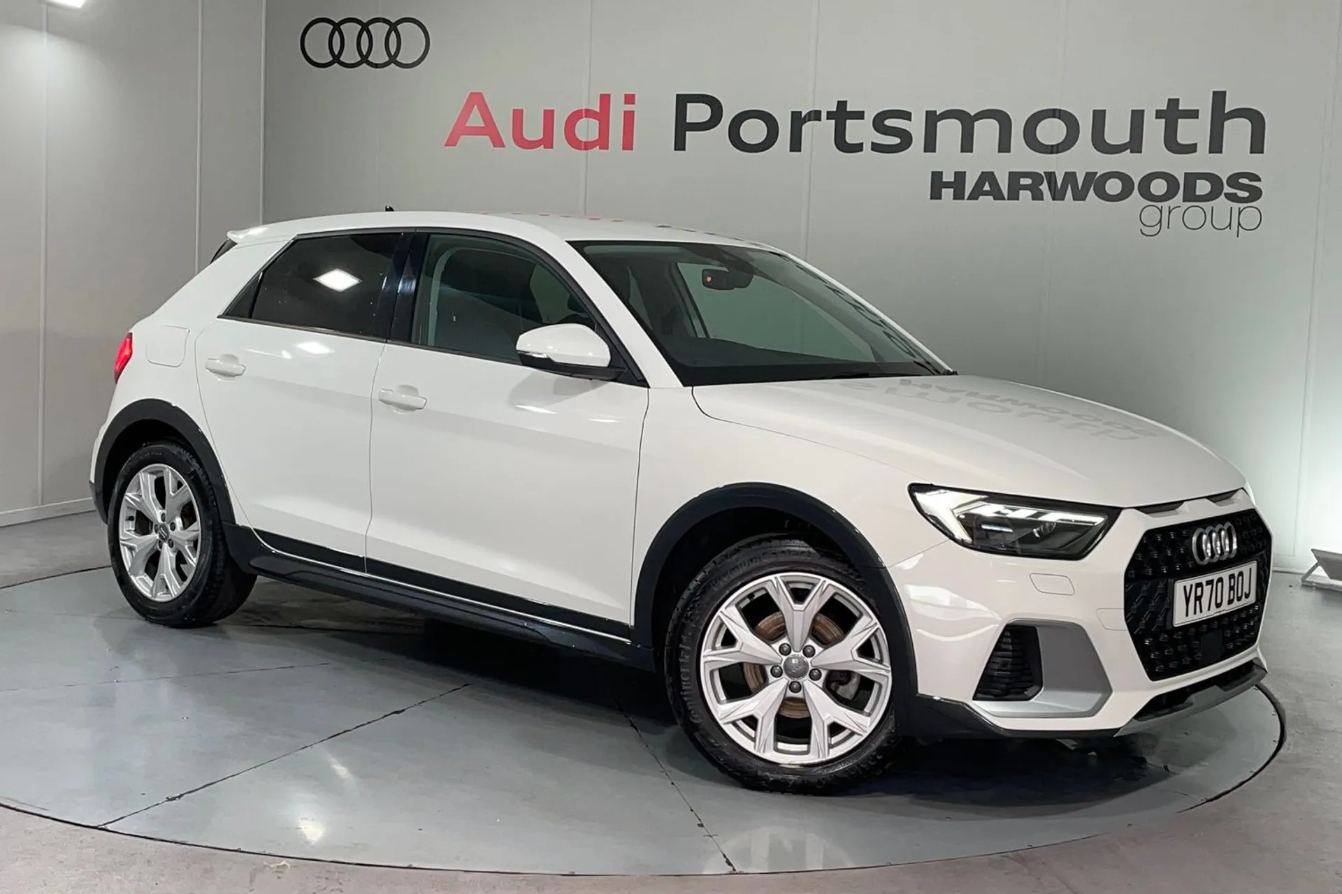 Audi A1 focused image