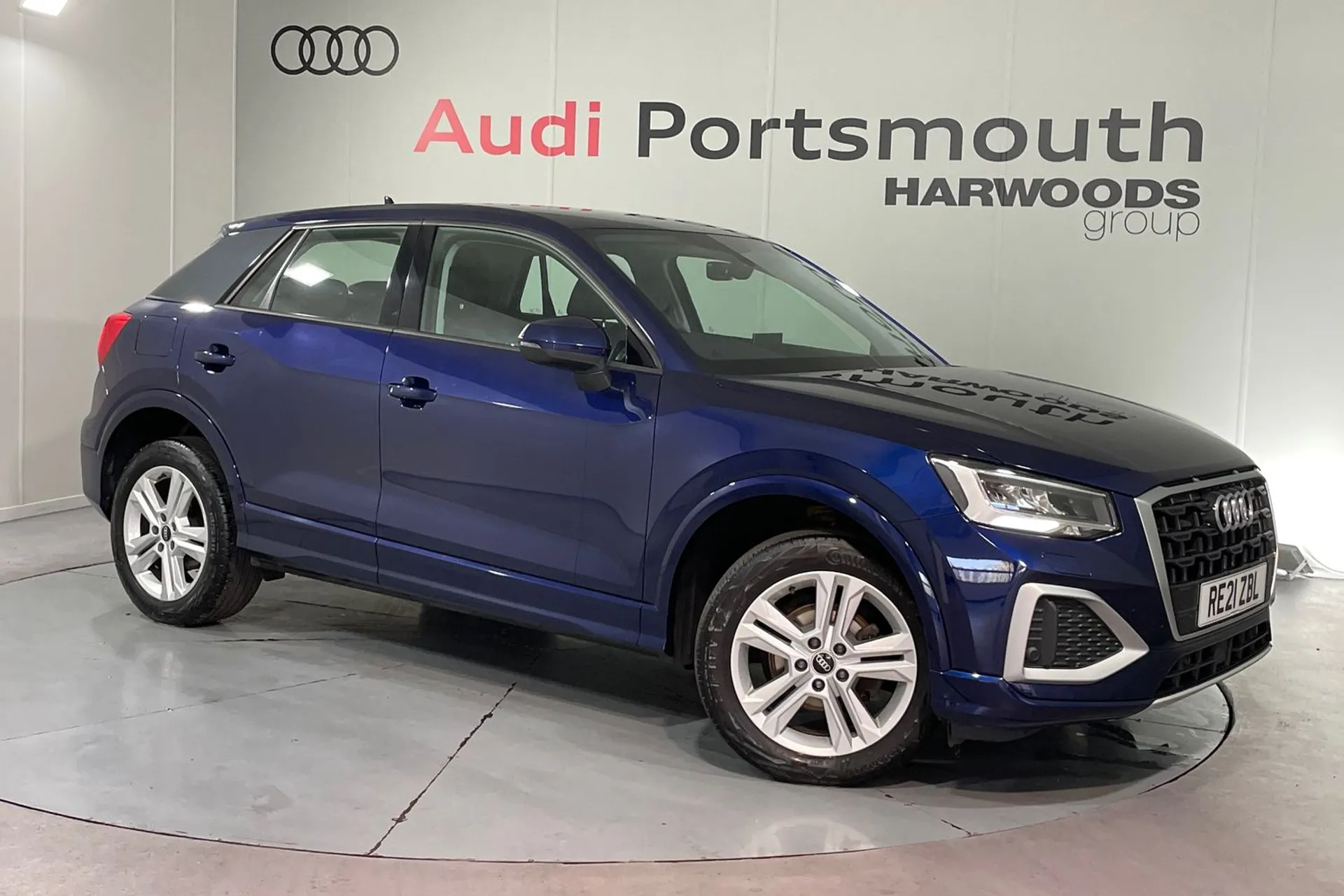 Audi Q2 focused image