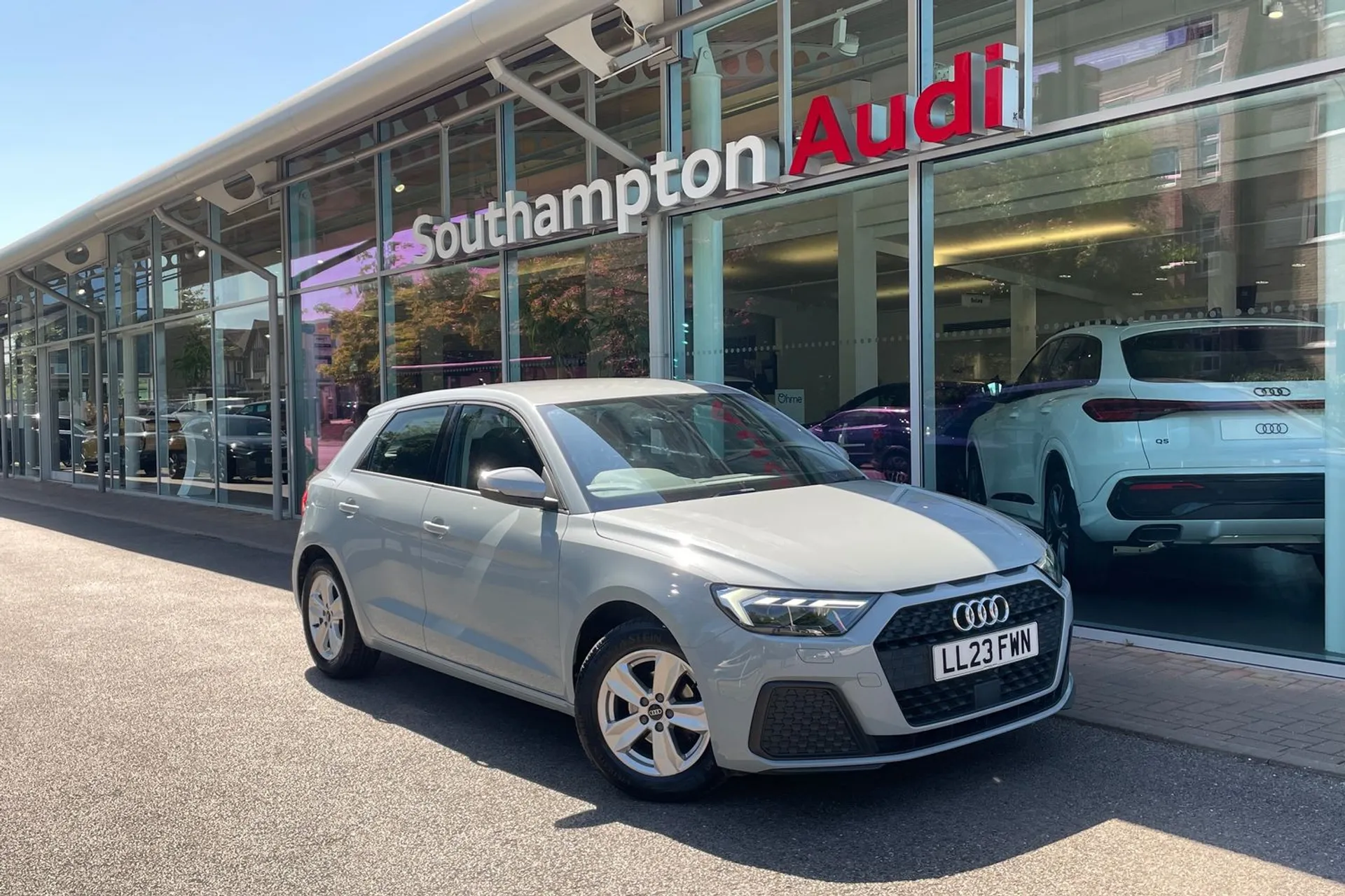 Audi A1 focused image