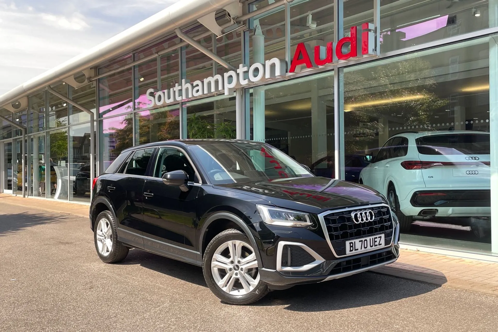 Audi Q2 focused image