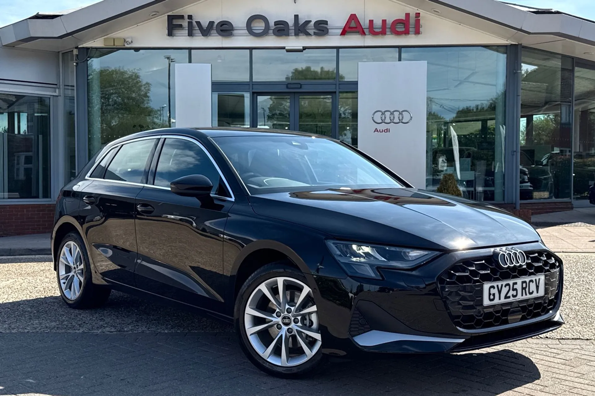 Audi A3 focused image