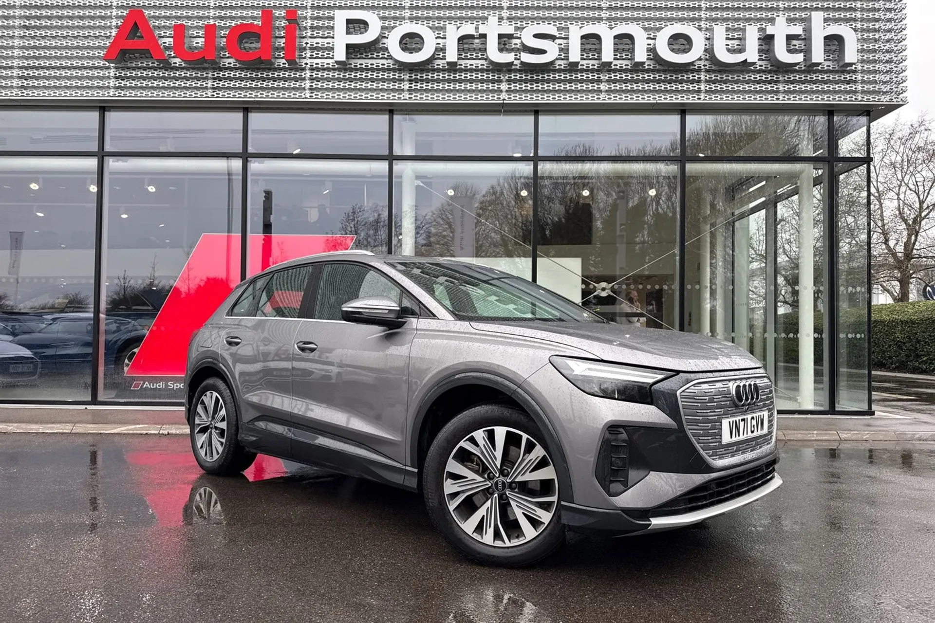 Audi Q4 focused image