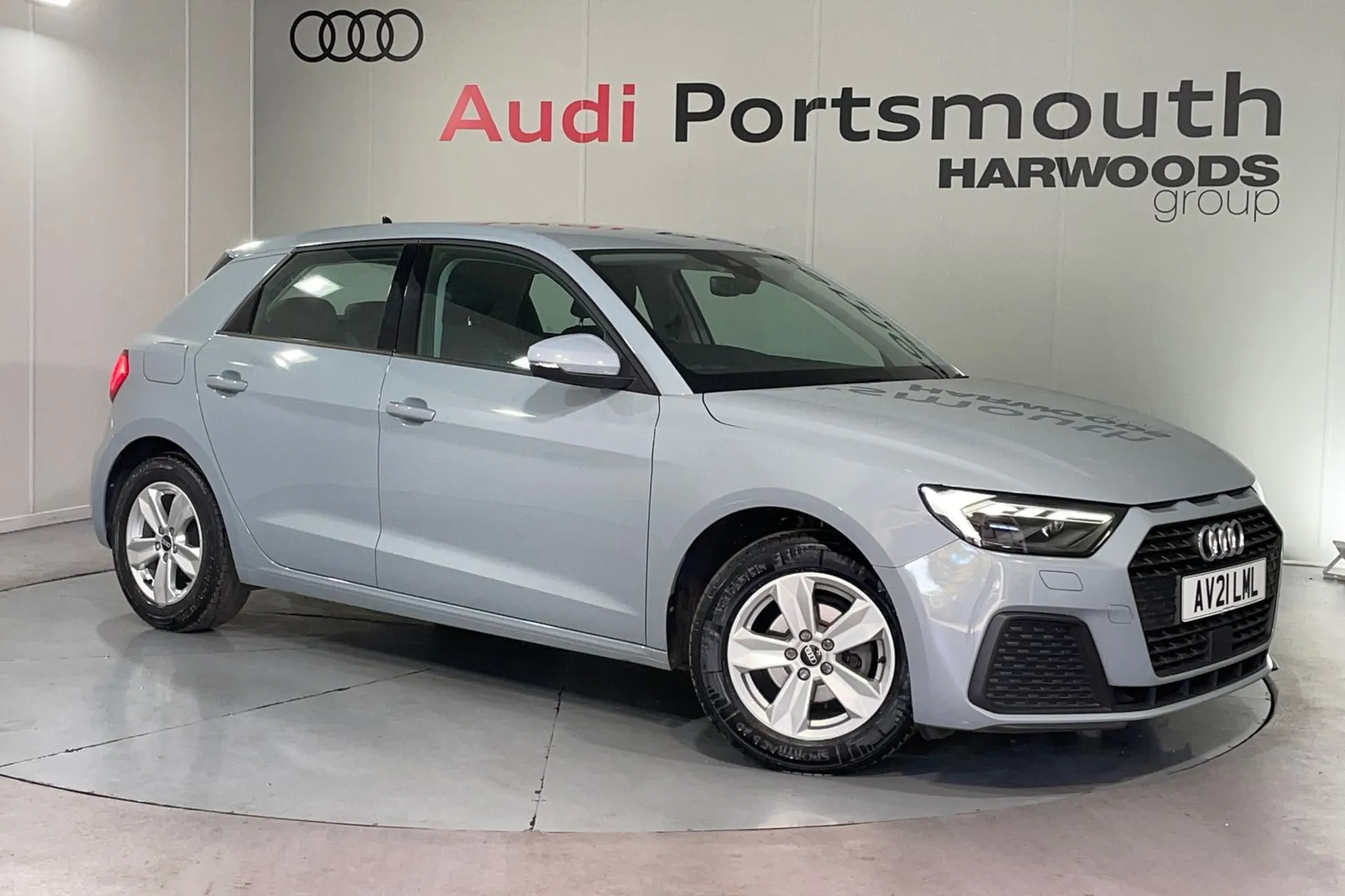 Audi A1 focused image