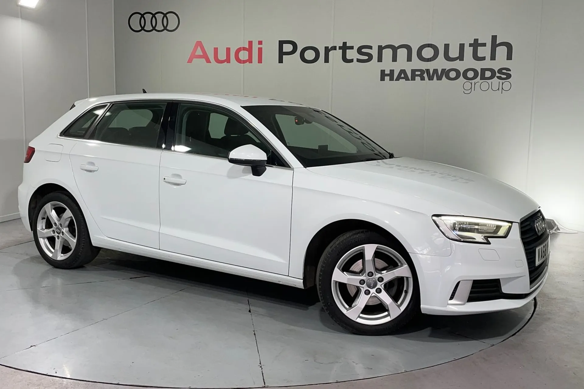 Audi A3 focused image