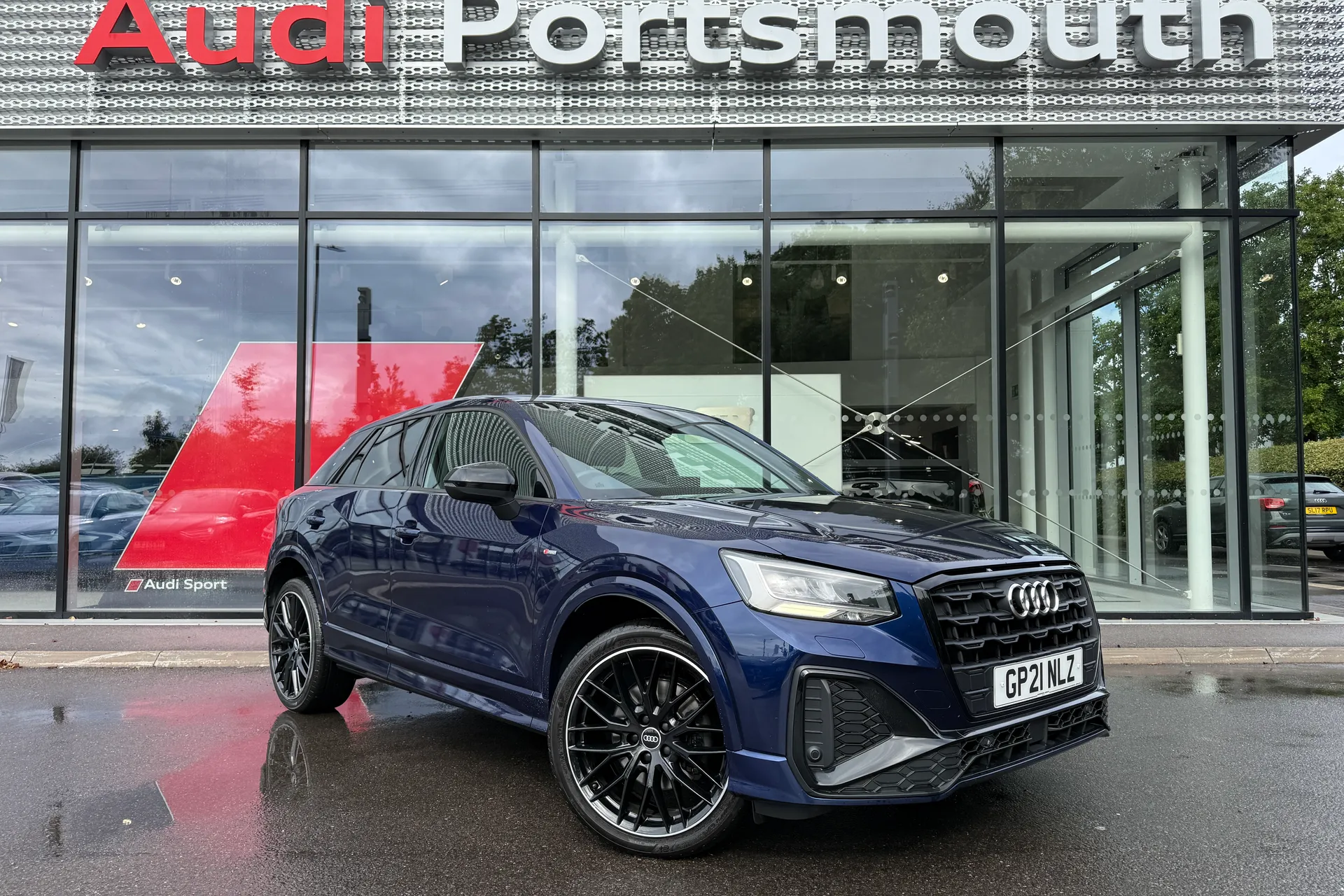 Audi Q2 focused image