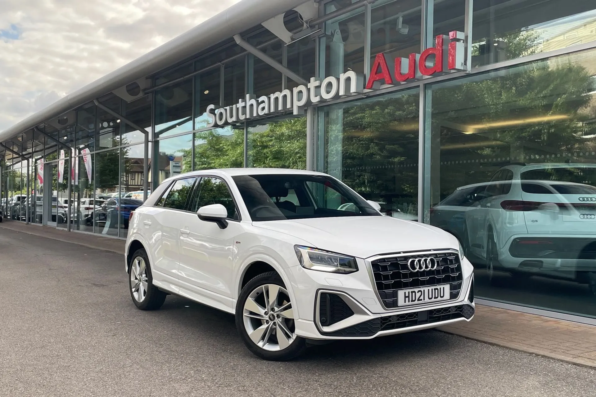 Audi Q2 focused image