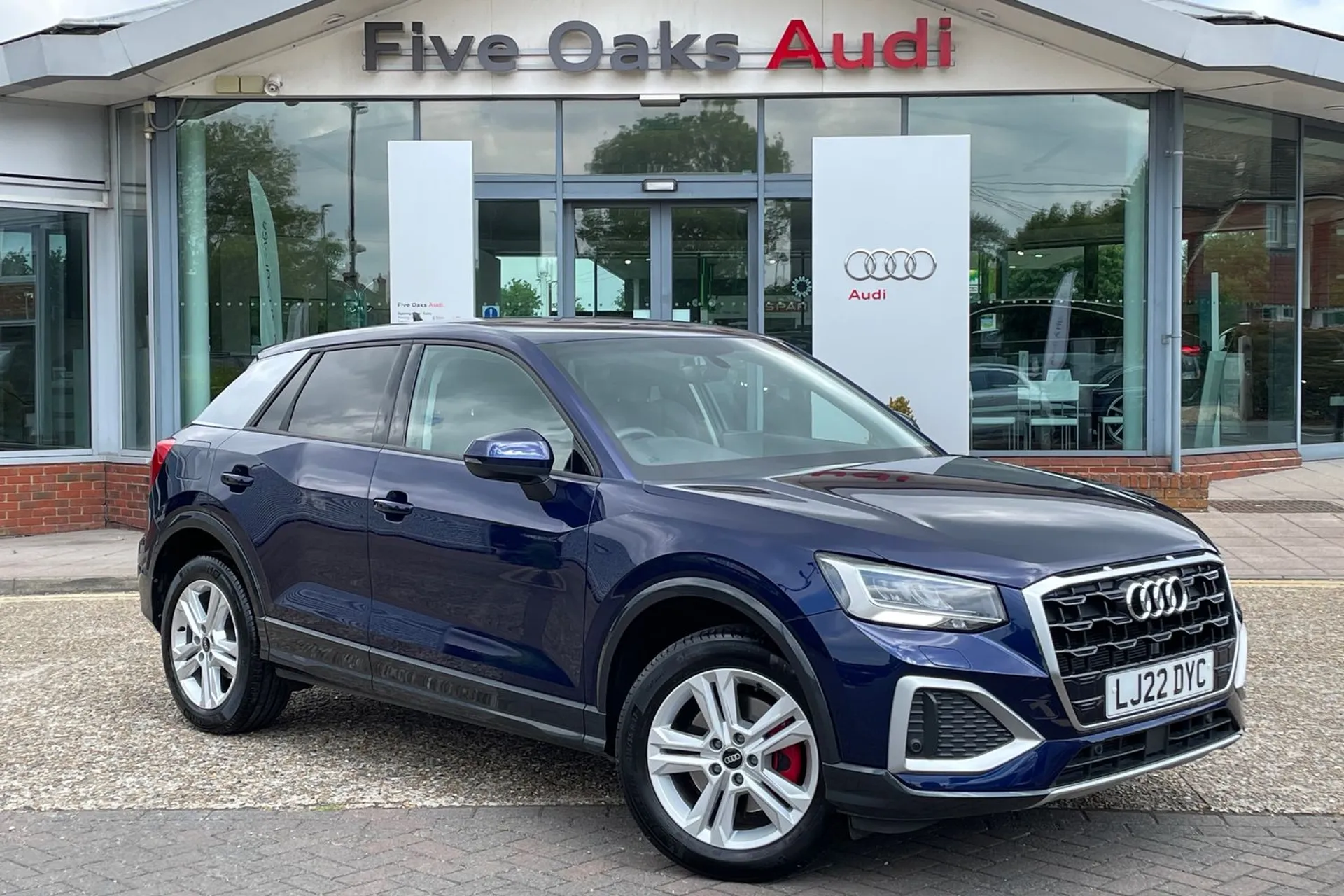 Audi Q2 focused image